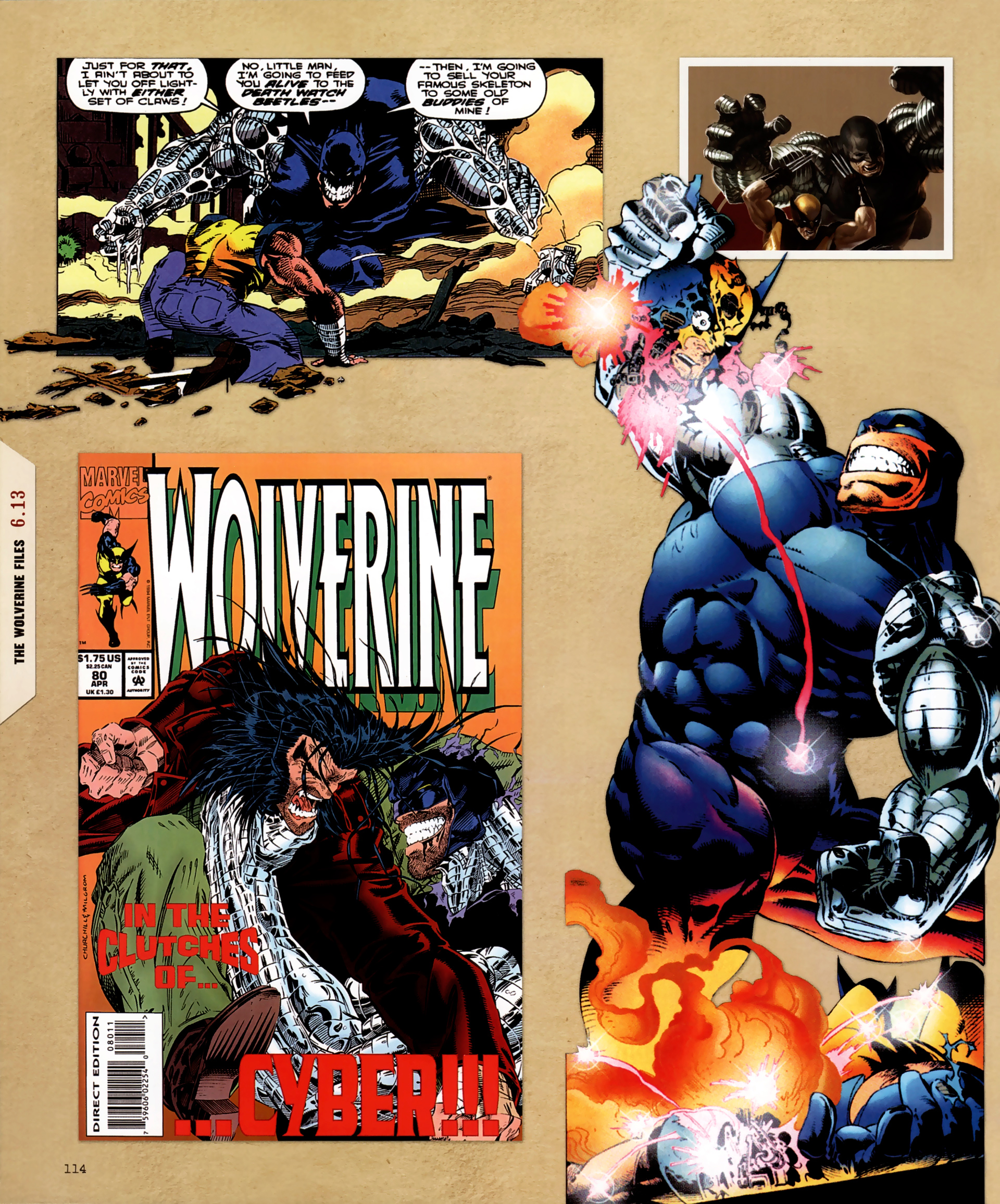 Read online The Wolverine Files comic -  Issue # TPB - 105