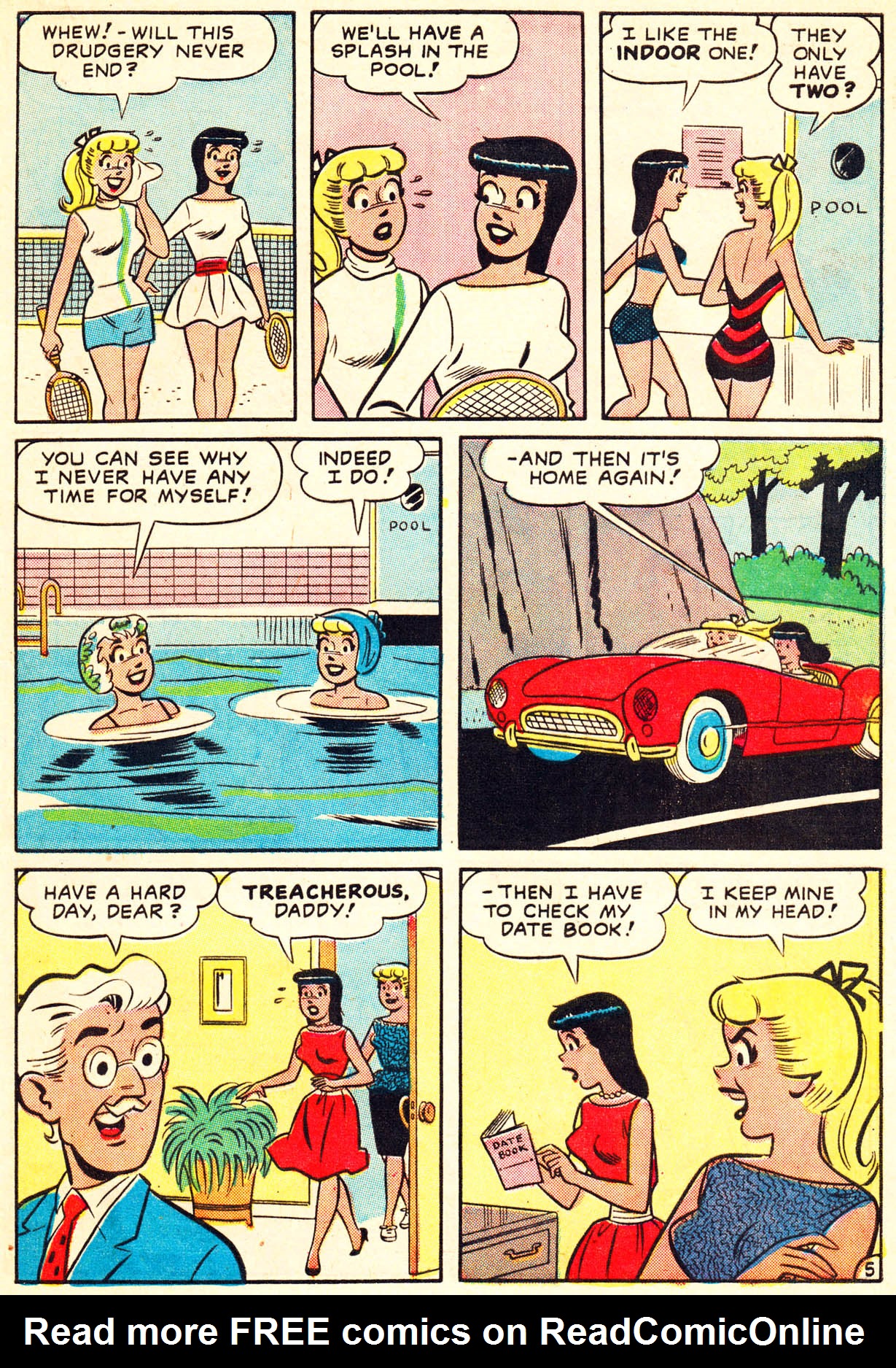 Read online Archie's Girls Betty and Veronica comic -  Issue #72 - 17
