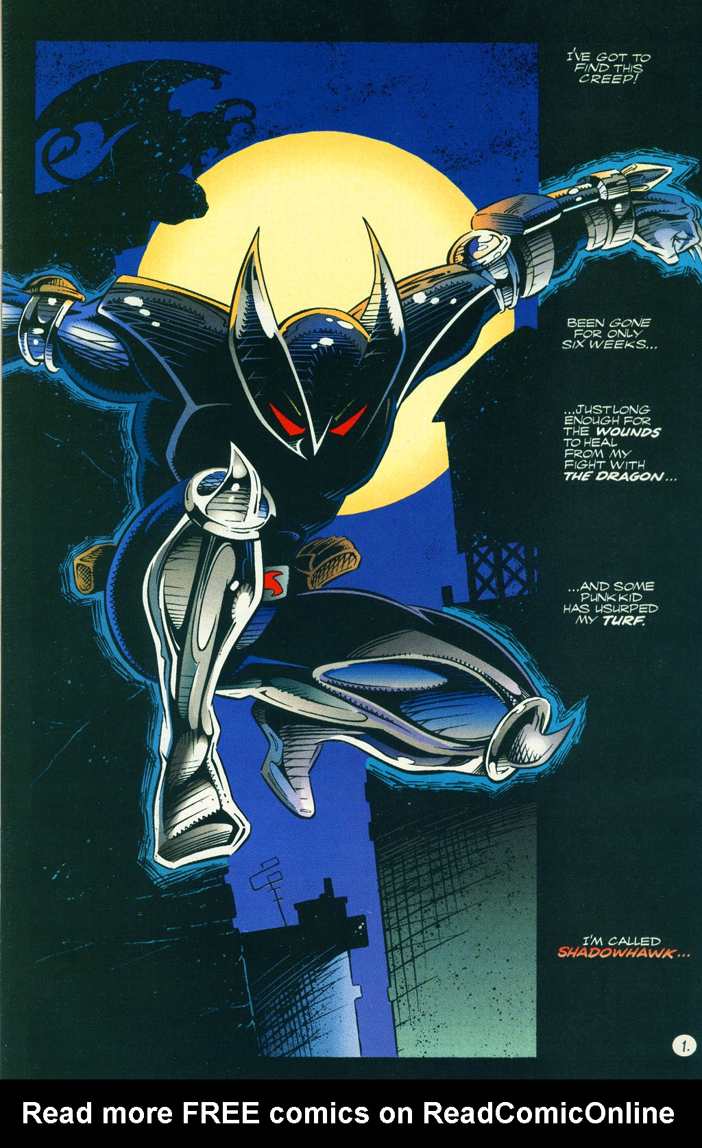 Read online ShadowHawk comic -  Issue #5 - 4