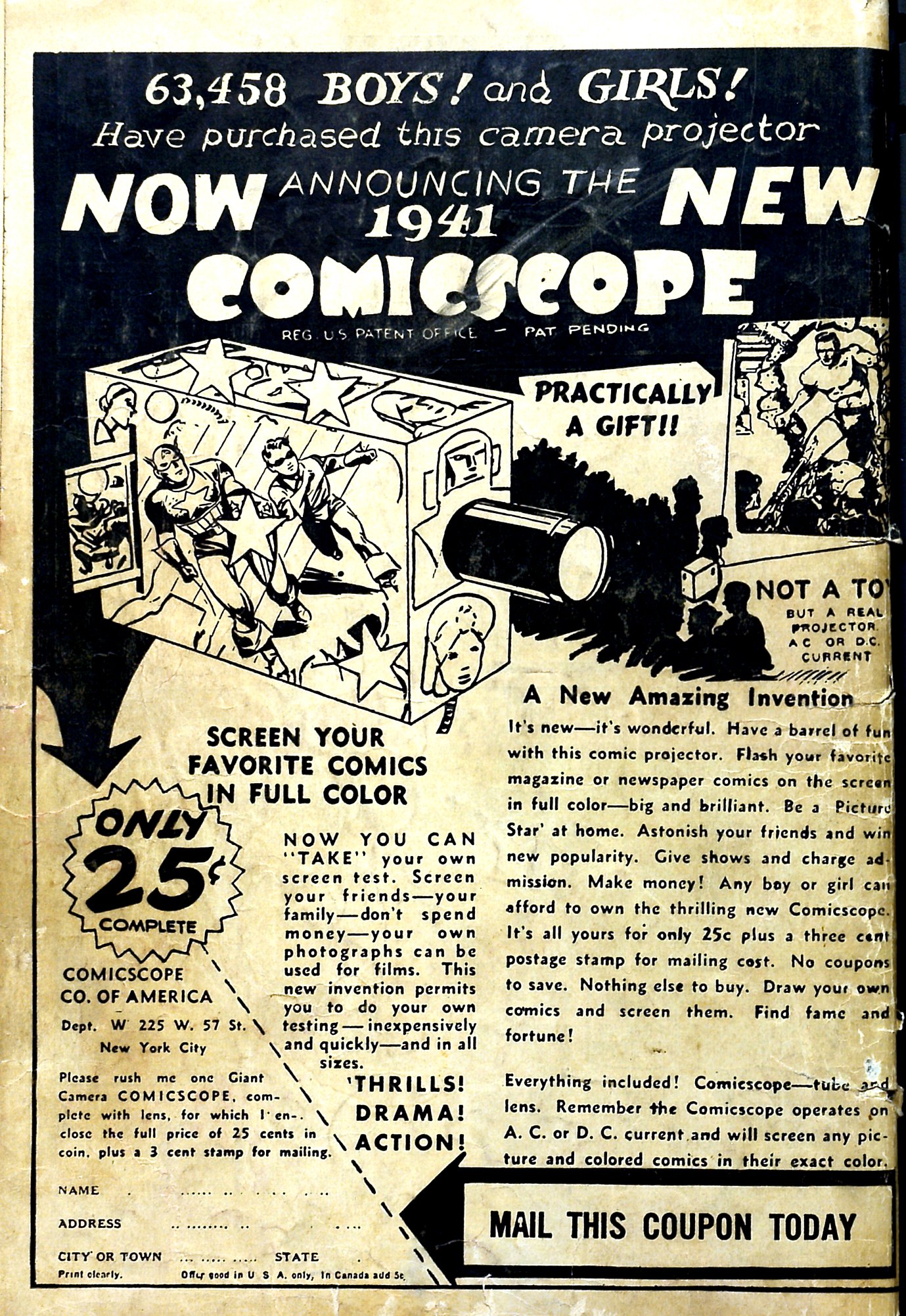 Read online Super-Mystery Comics comic -  Issue #8 - 68