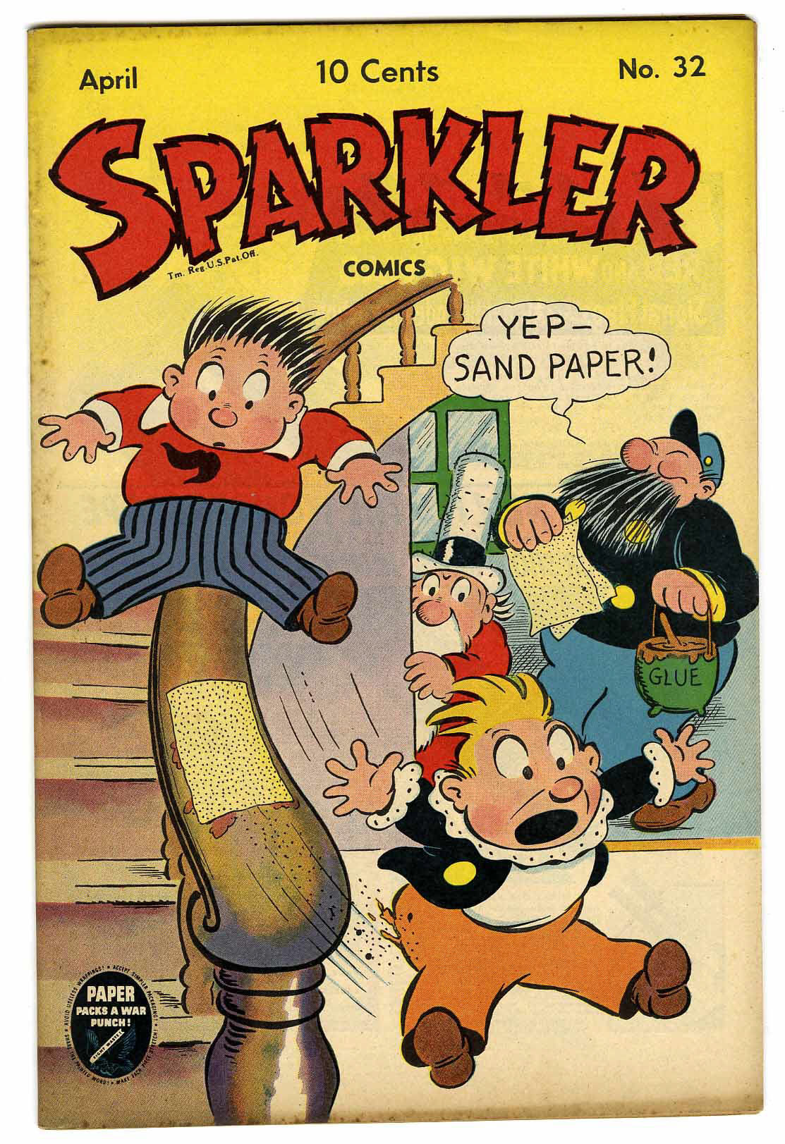 Read online Sparkler Comics comic -  Issue #32 - 1