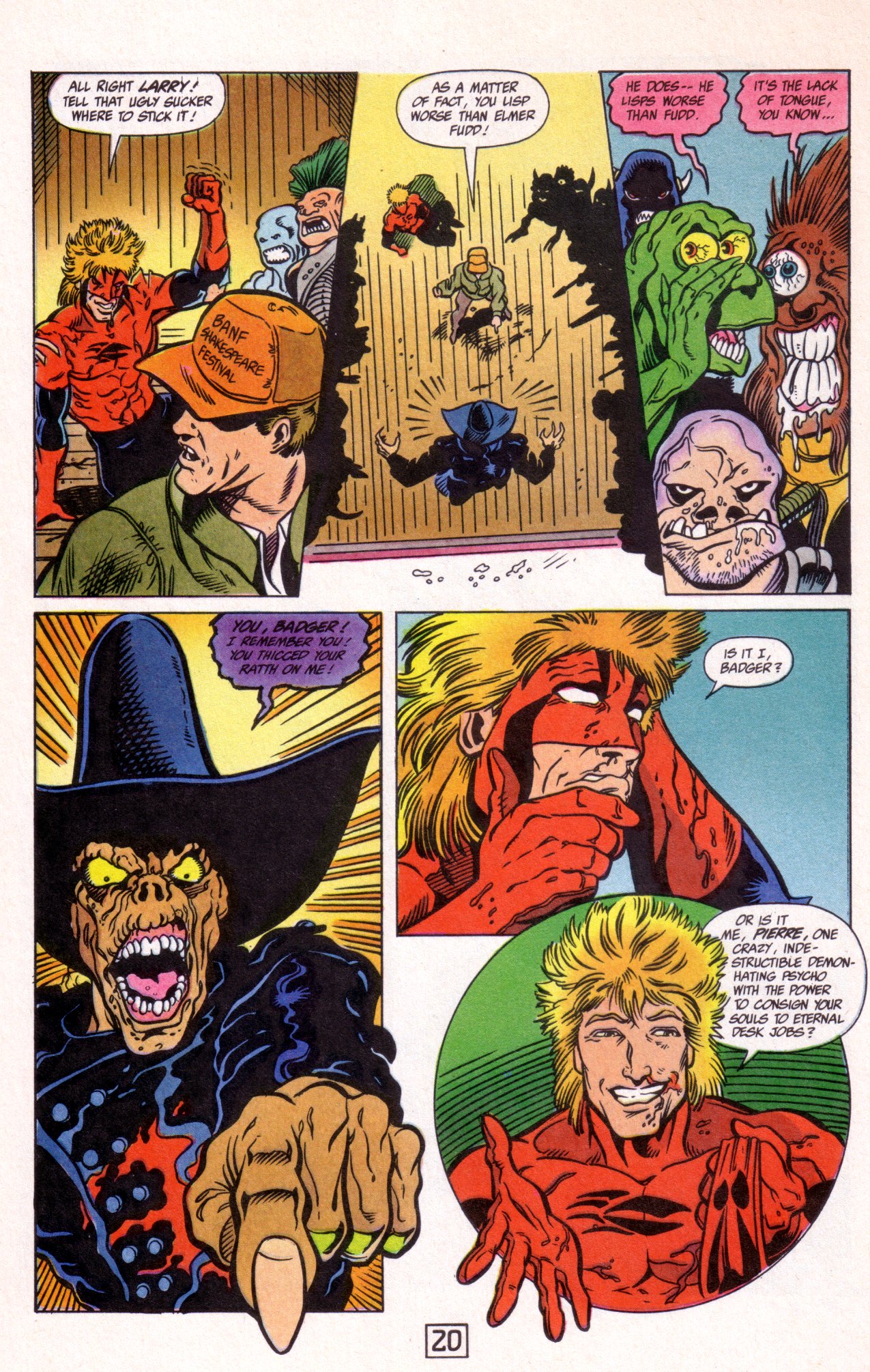 Read online The Badger comic -  Issue #46 - 22