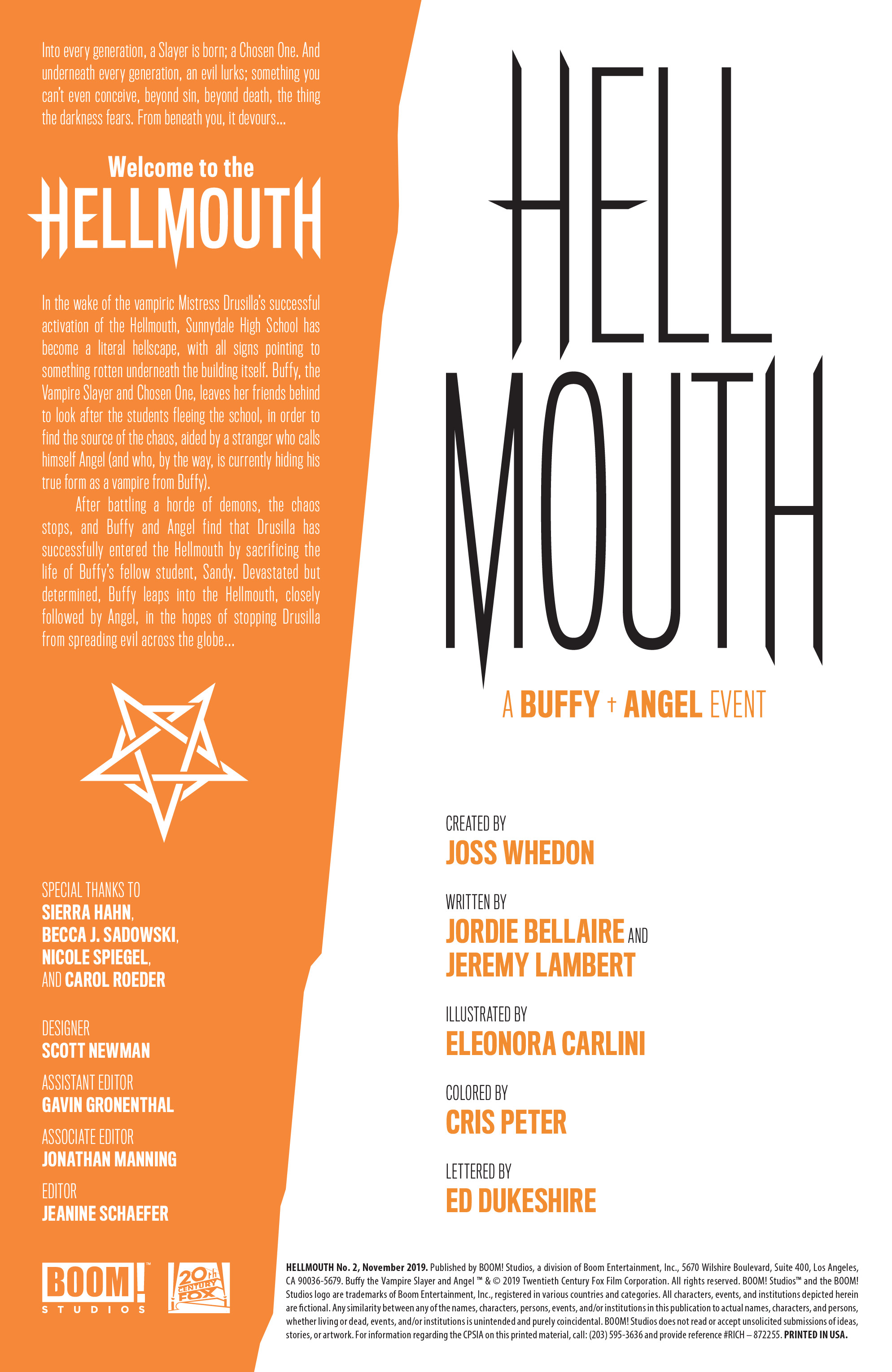 Read online Hellmouth comic -  Issue #2 - 6