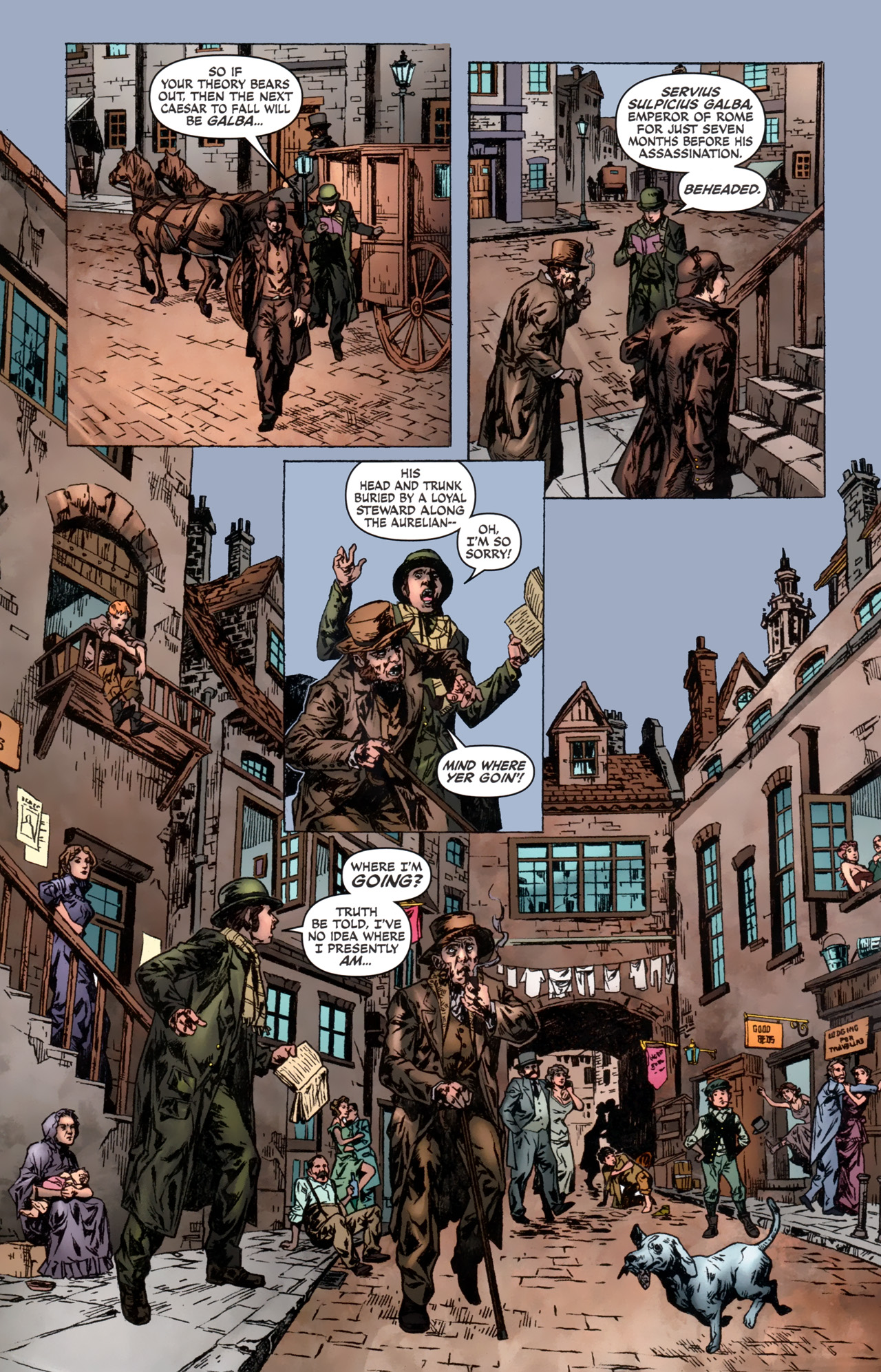 Read online Sherlock Holmes: Year One comic -  Issue #4 - 10