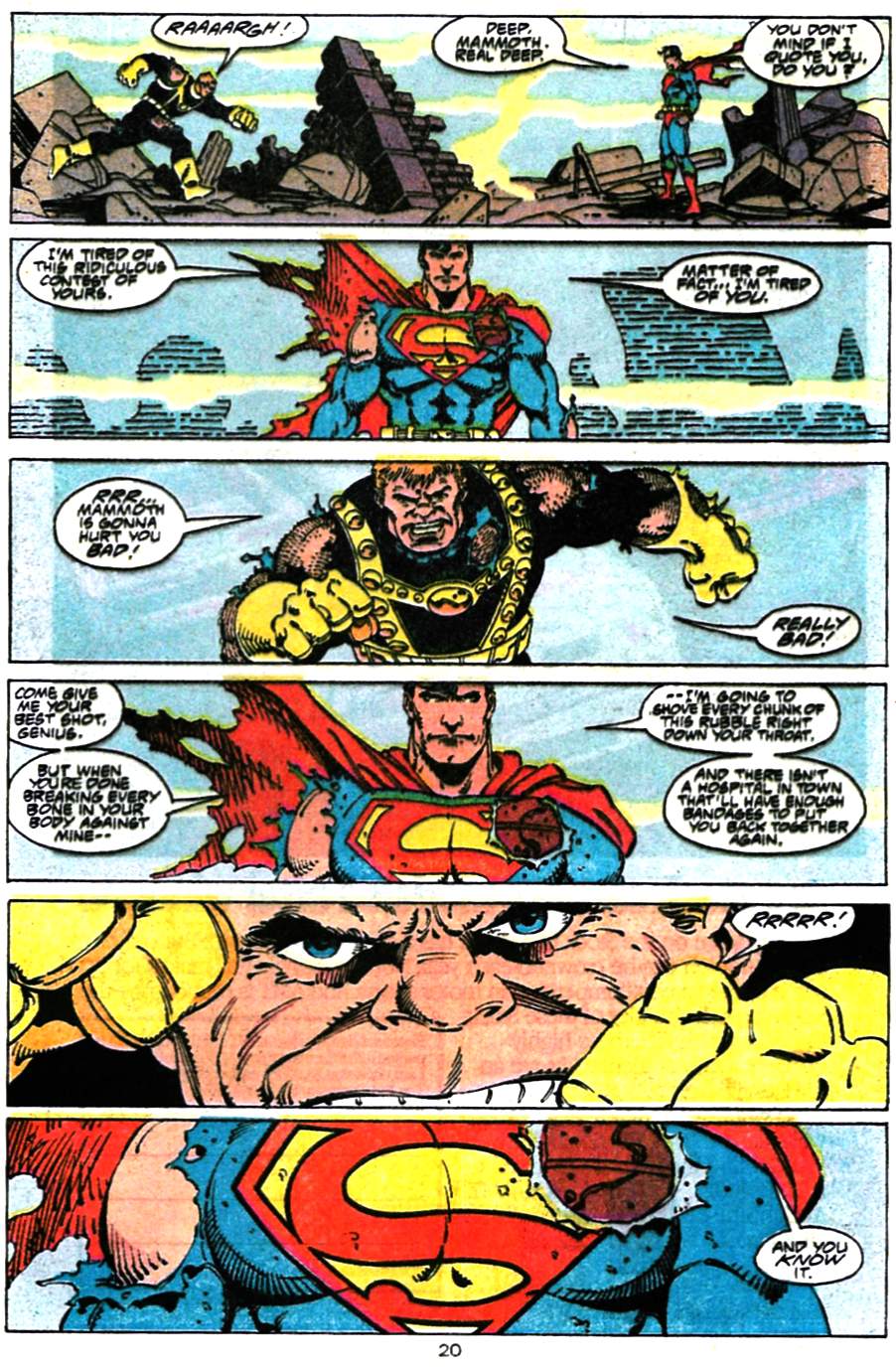 Read online Adventures of Superman (1987) comic -  Issue #472 - 21