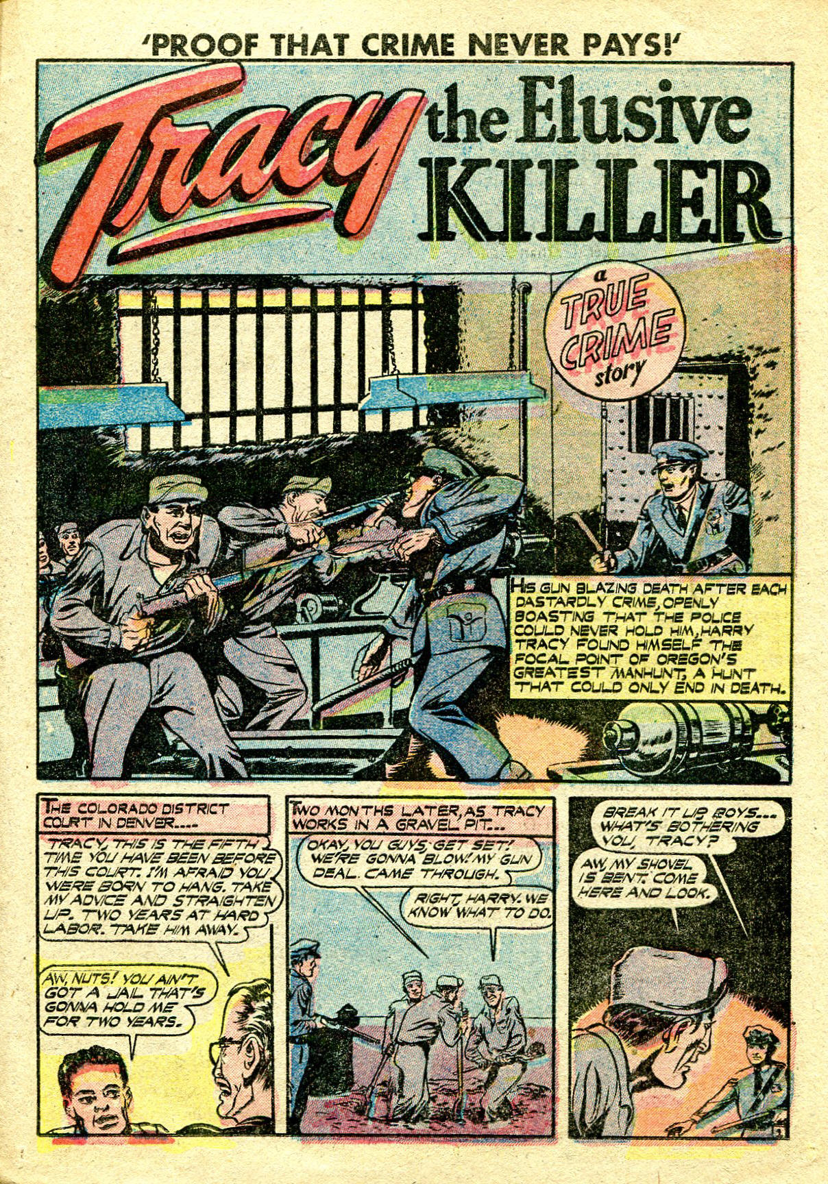 Read online Murder Incorporated (1948) comic -  Issue #6 - 23