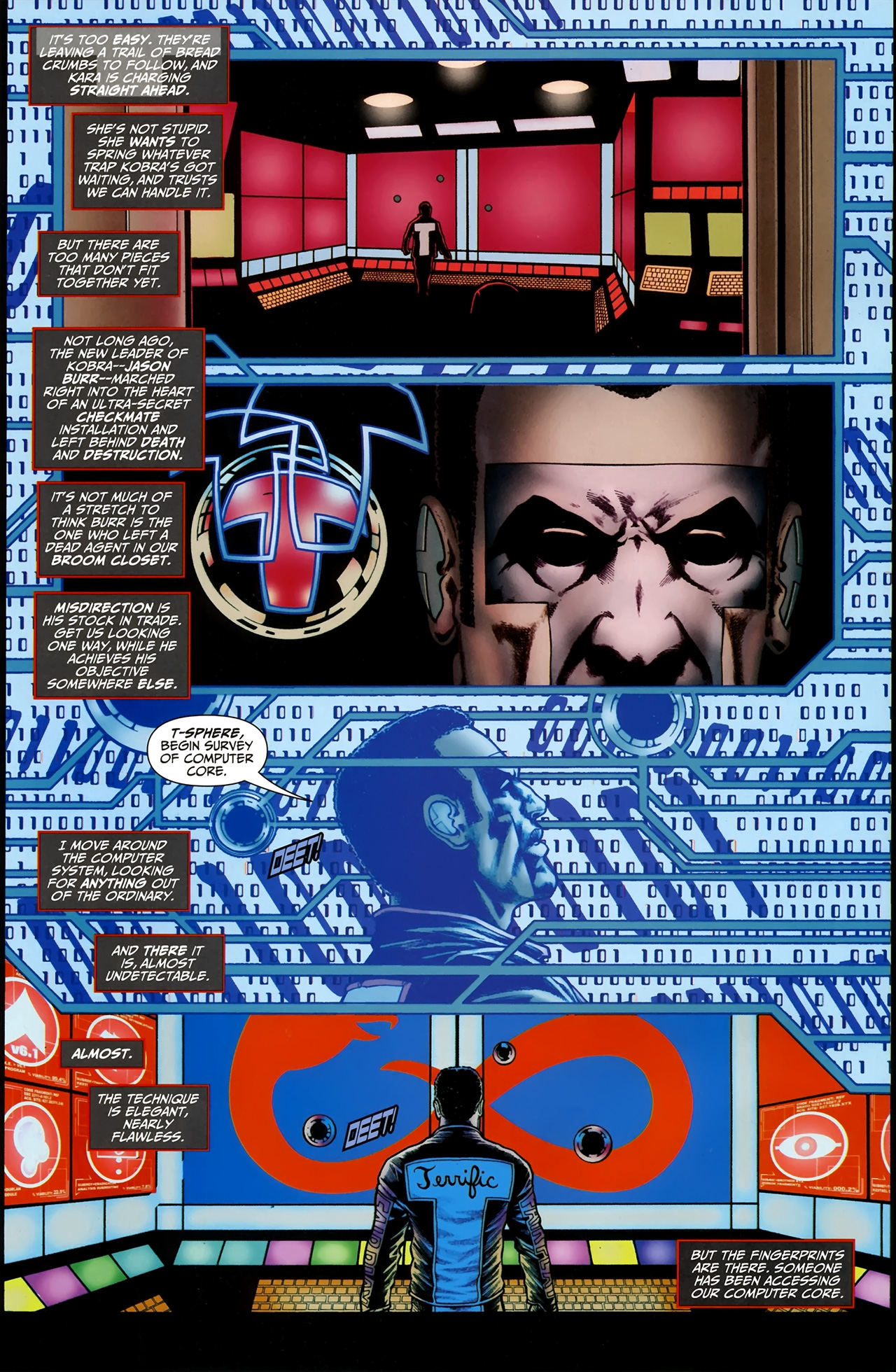 Read online JSA vs. Kobra comic -  Issue #3 - 9