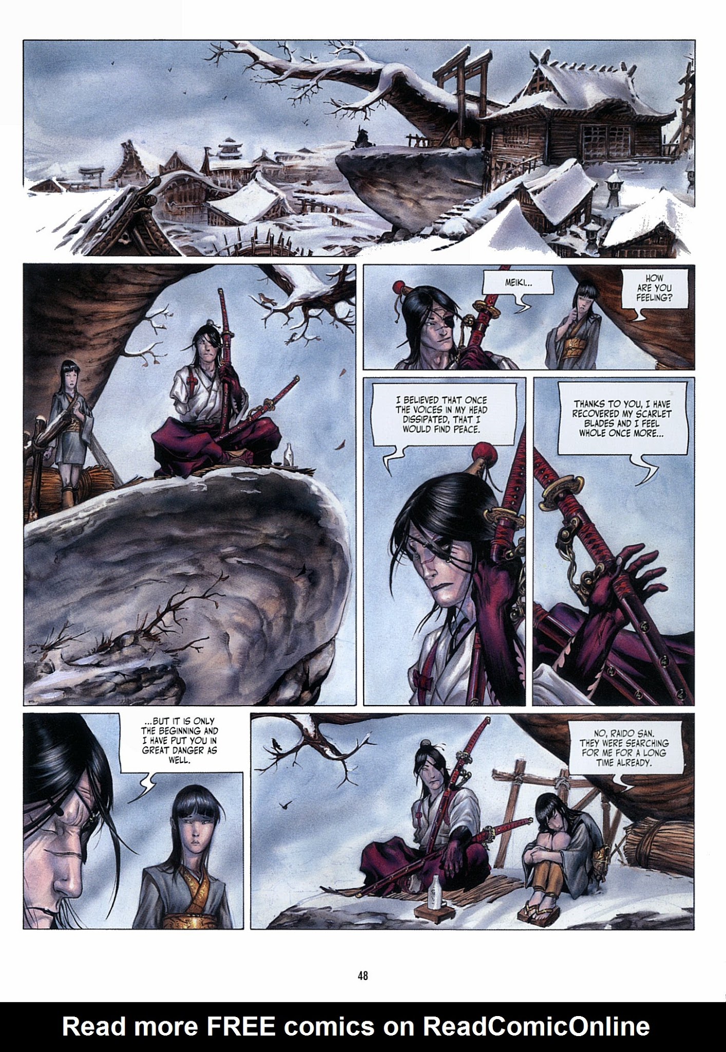 Read online Legend of the Scarlet Blades comic -  Issue # TPB - 49