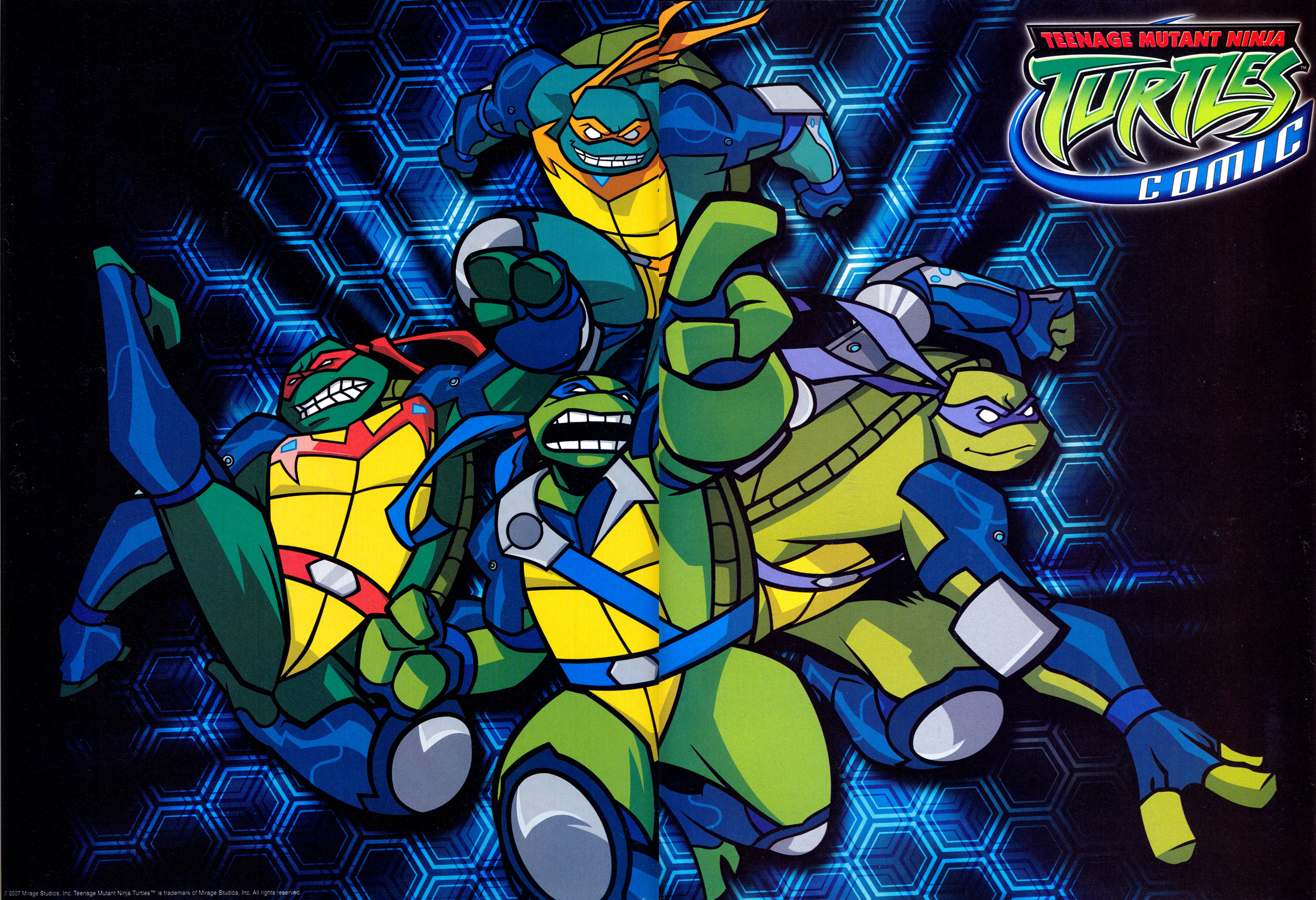 Read online Teenage Mutant Ninja Turtles Comic comic -  Issue #1 - 22