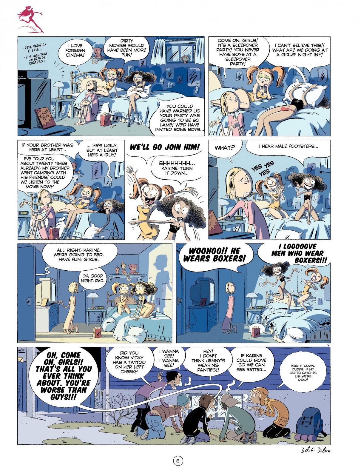 Read online The Bellybuttons comic -  Issue #1 - 6