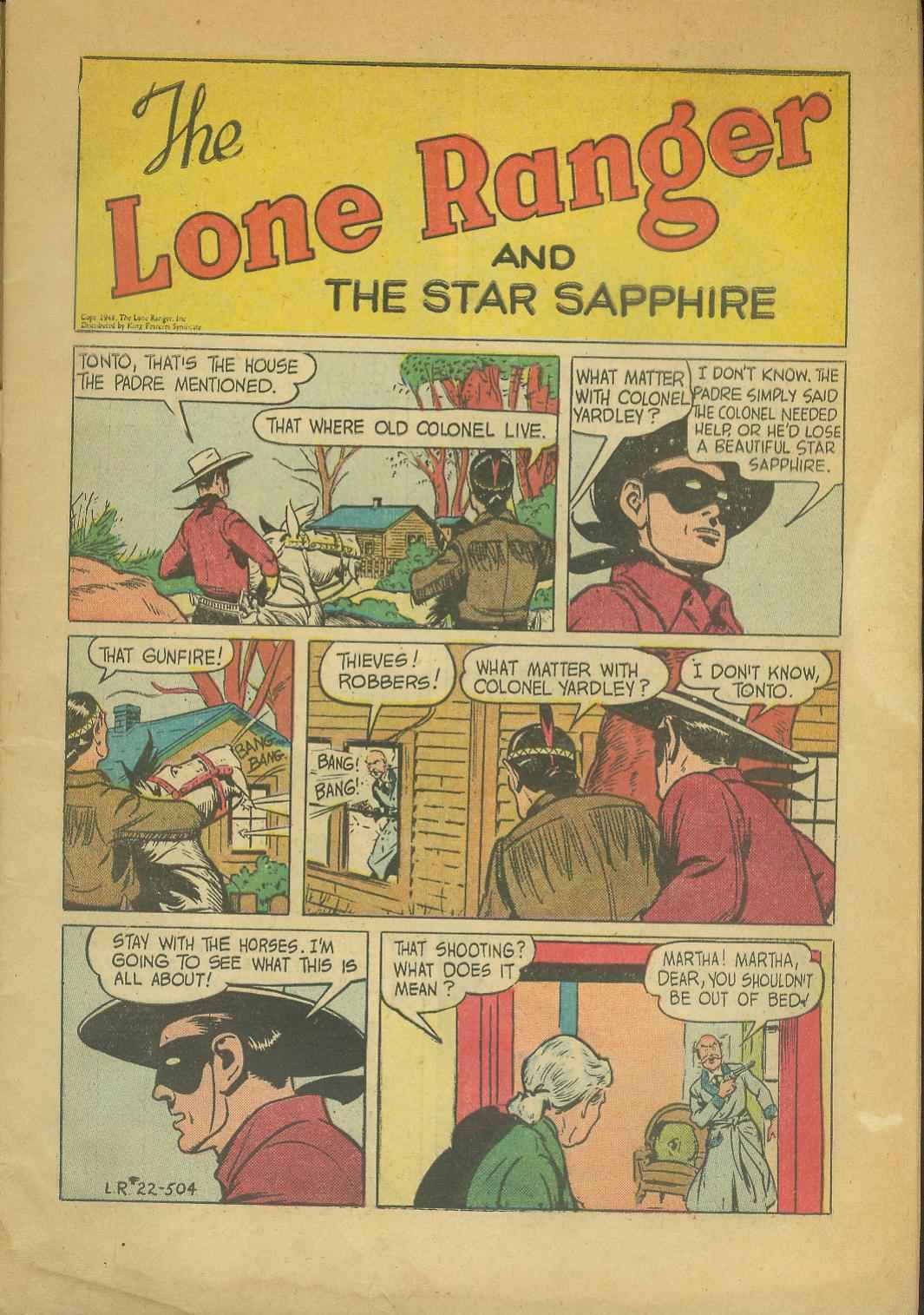 Read online The Lone Ranger (1948) comic -  Issue #22 - 3