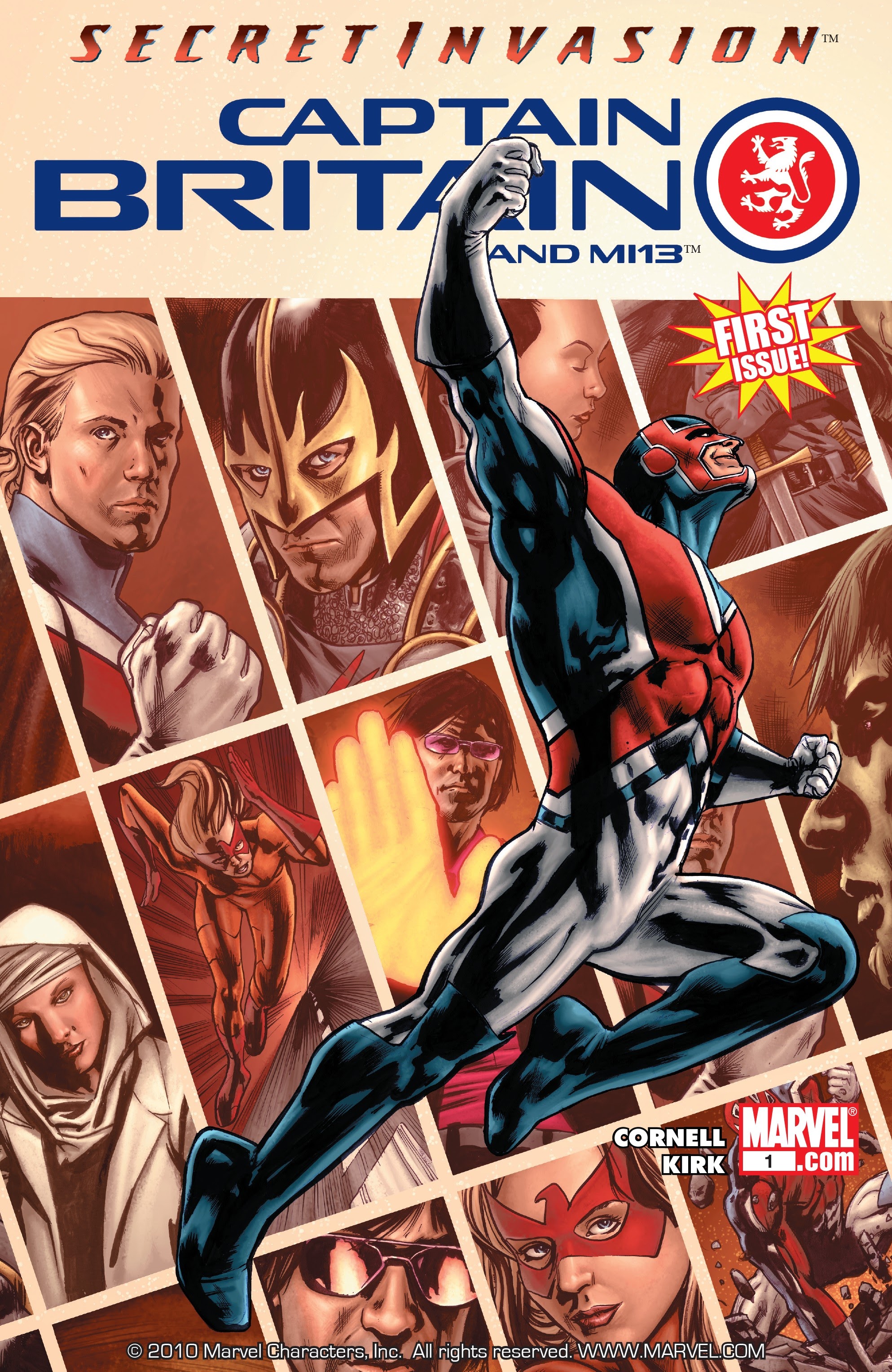 Read online Captain Britain and MI13 comic -  Issue #1 - 1