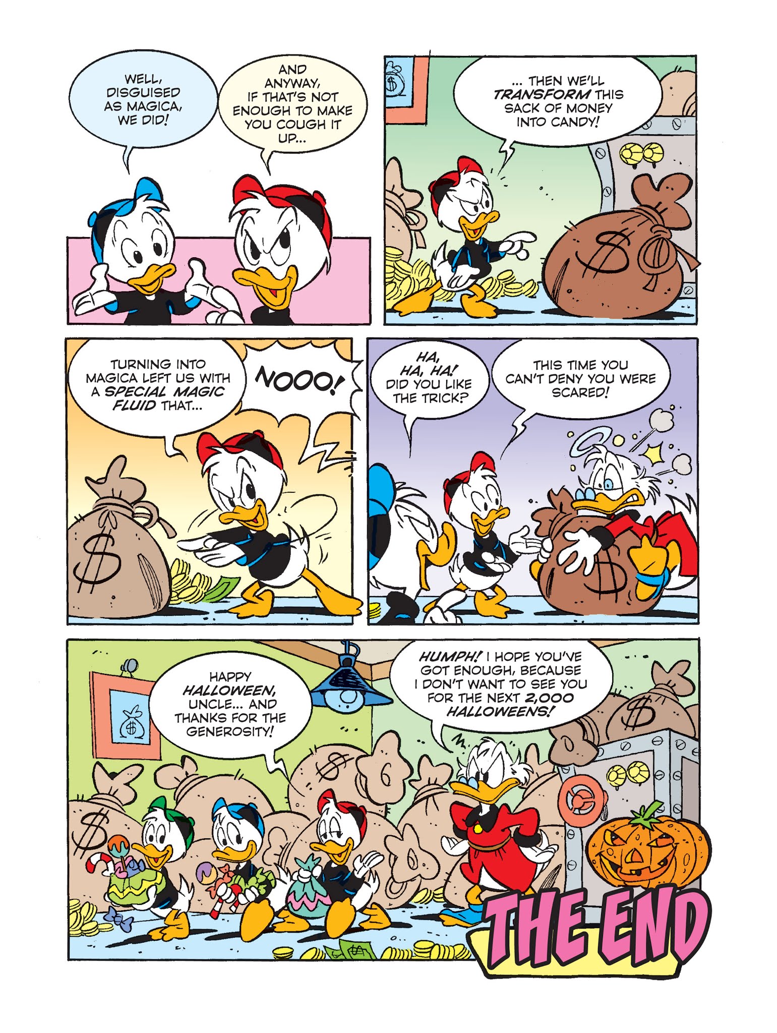Read online Scrooge McDuck and the Very Special Halloween comic -  Issue # Full - 19