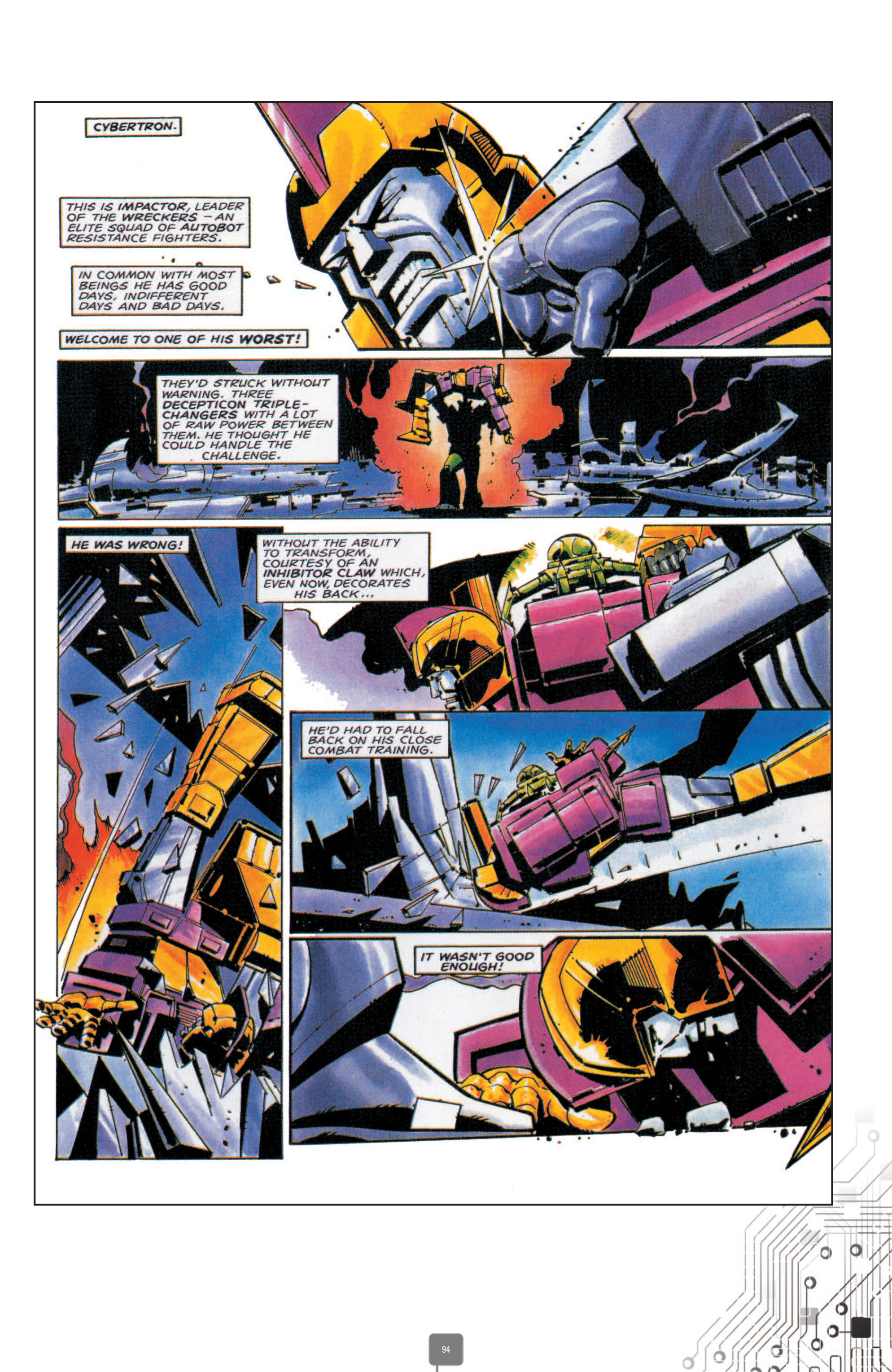 Read online The Transformers Classics UK comic -  Issue # TPB 3 - 95