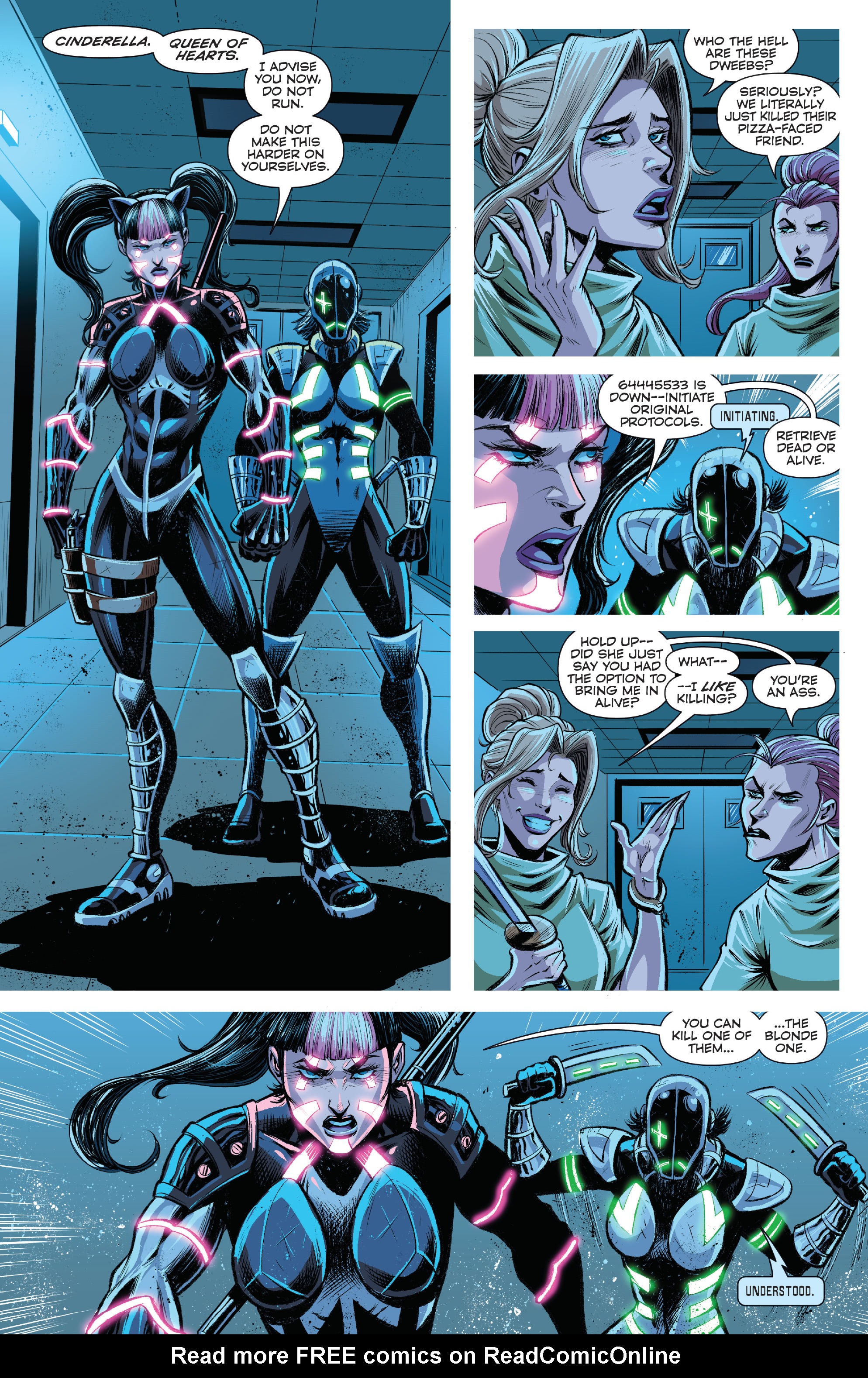 Read online Cinderella vs The Queen of Hearts comic -  Issue #2 - 19