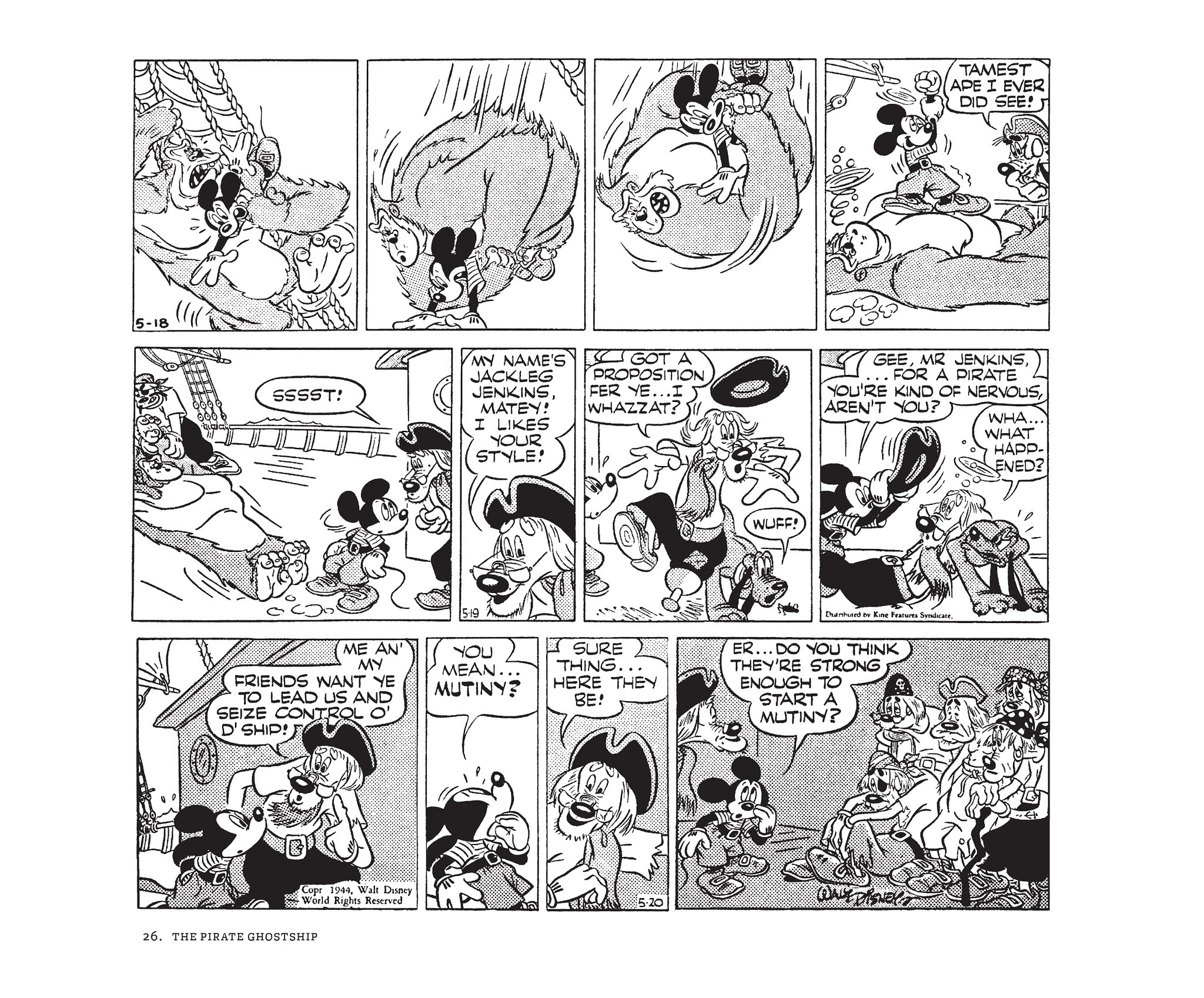 Read online Walt Disney's Mickey Mouse by Floyd Gottfredson comic -  Issue # TPB 8 (Part 1) - 26