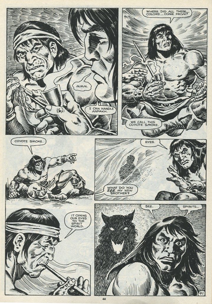 Read online The Savage Sword Of Conan comic -  Issue #167 - 46