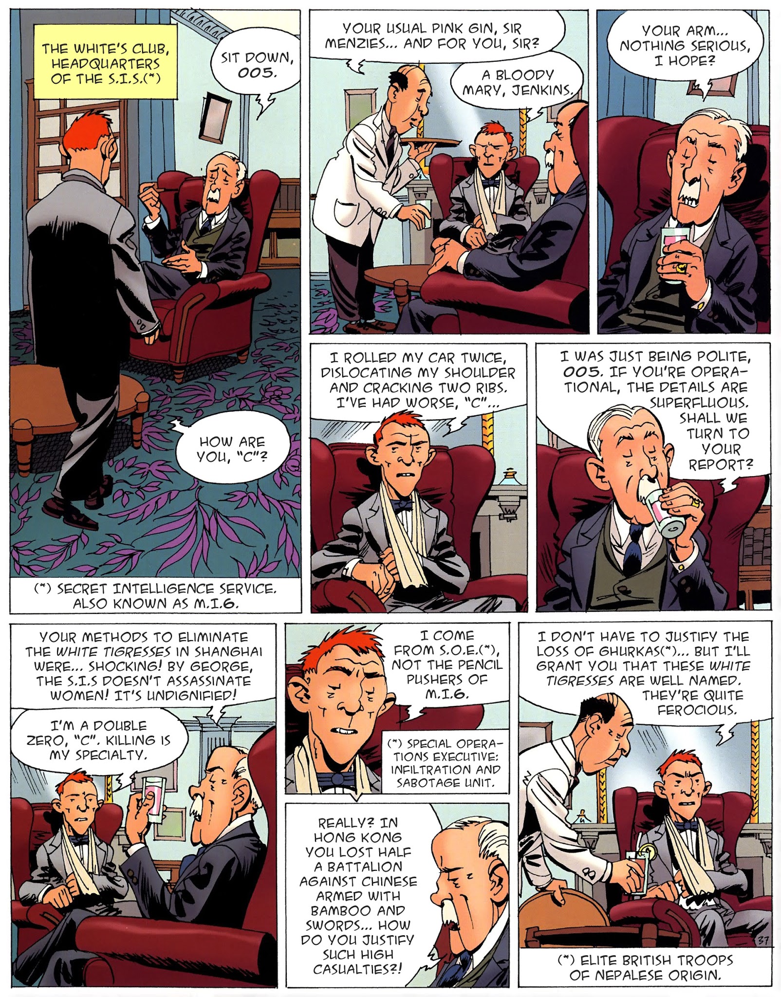 Read online Tigresse Blanche comic -  Issue #5 - 38