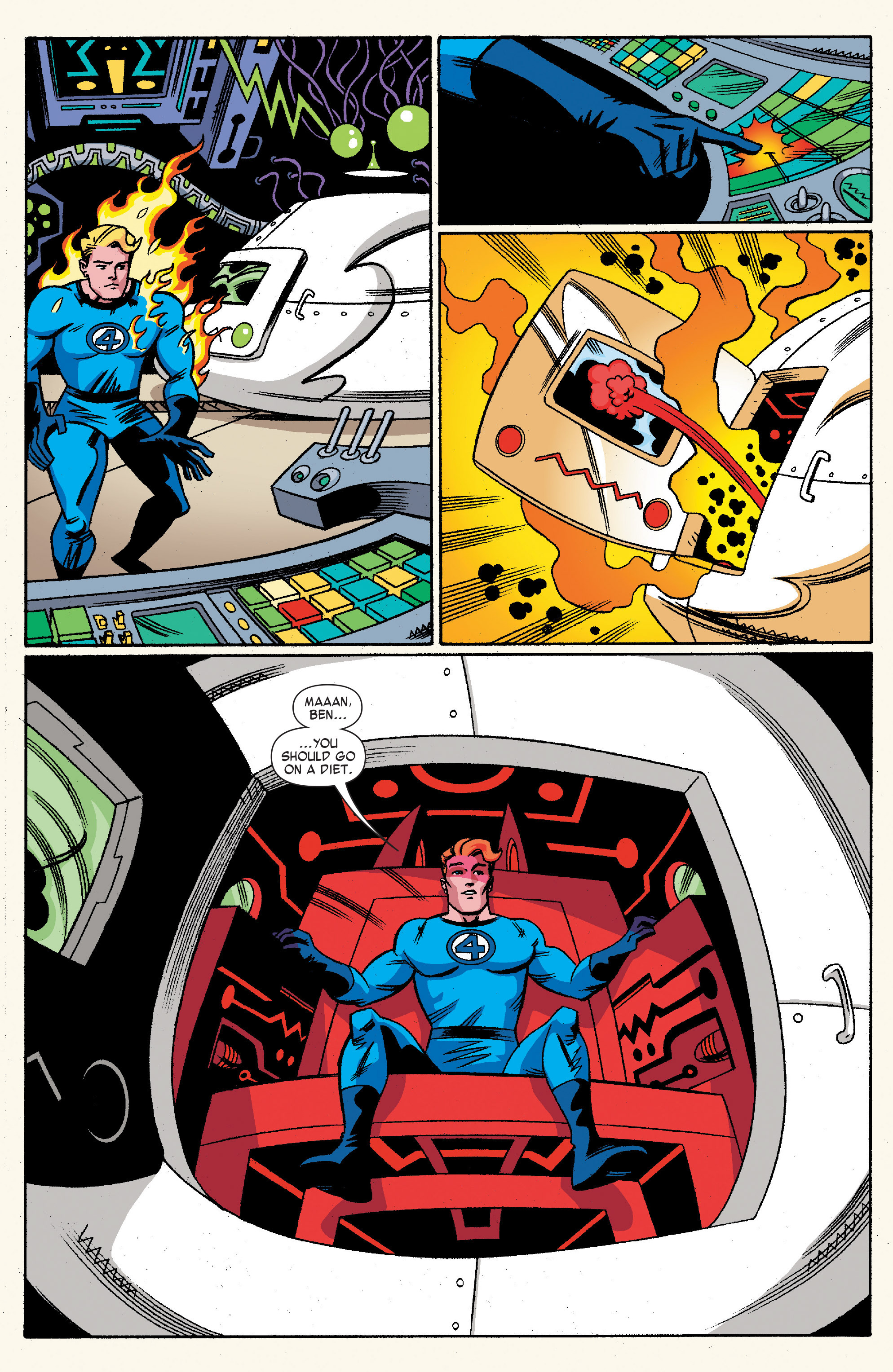 Read online Fantastic Four (2014) comic -  Issue #6 - 14