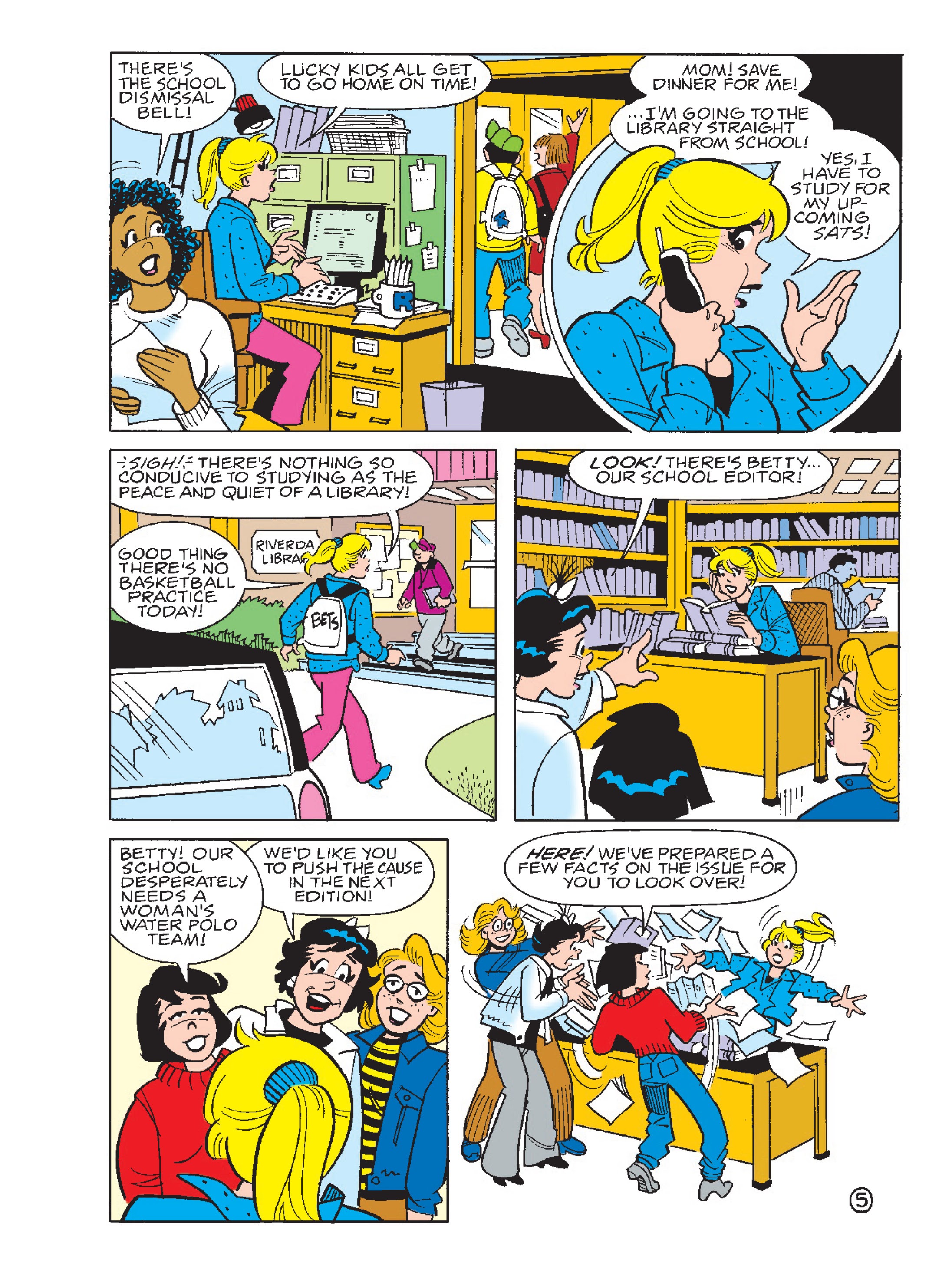 Read online Betty & Veronica Friends Double Digest comic -  Issue #274 - 129