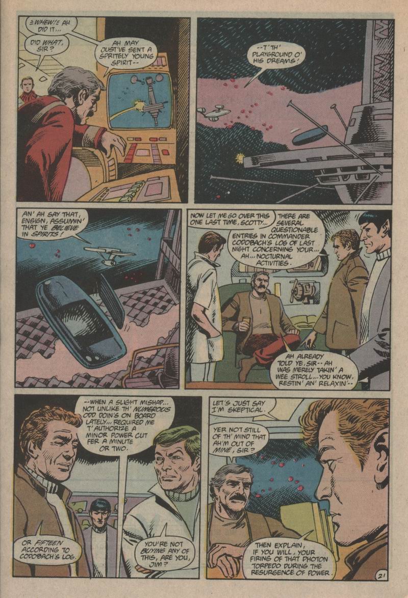 Read online Star Trek (1984) comic -  Issue #42 - 22