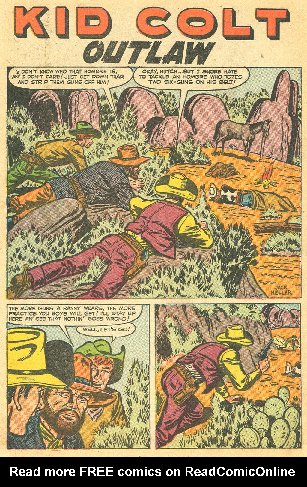 Read online Kid Colt Outlaw comic -  Issue #27 - 12