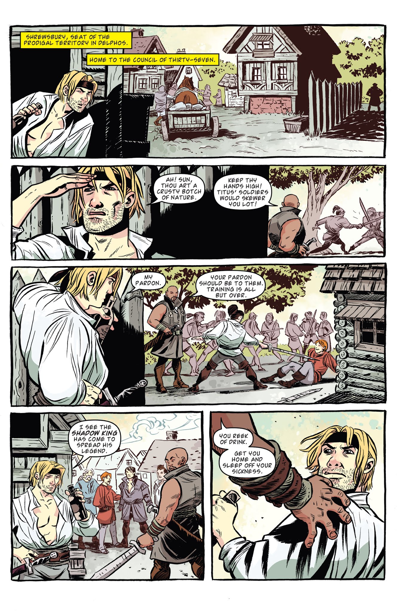 Read online Kill Shakespeare: The Tide of Blood comic -  Issue # TPB - 14