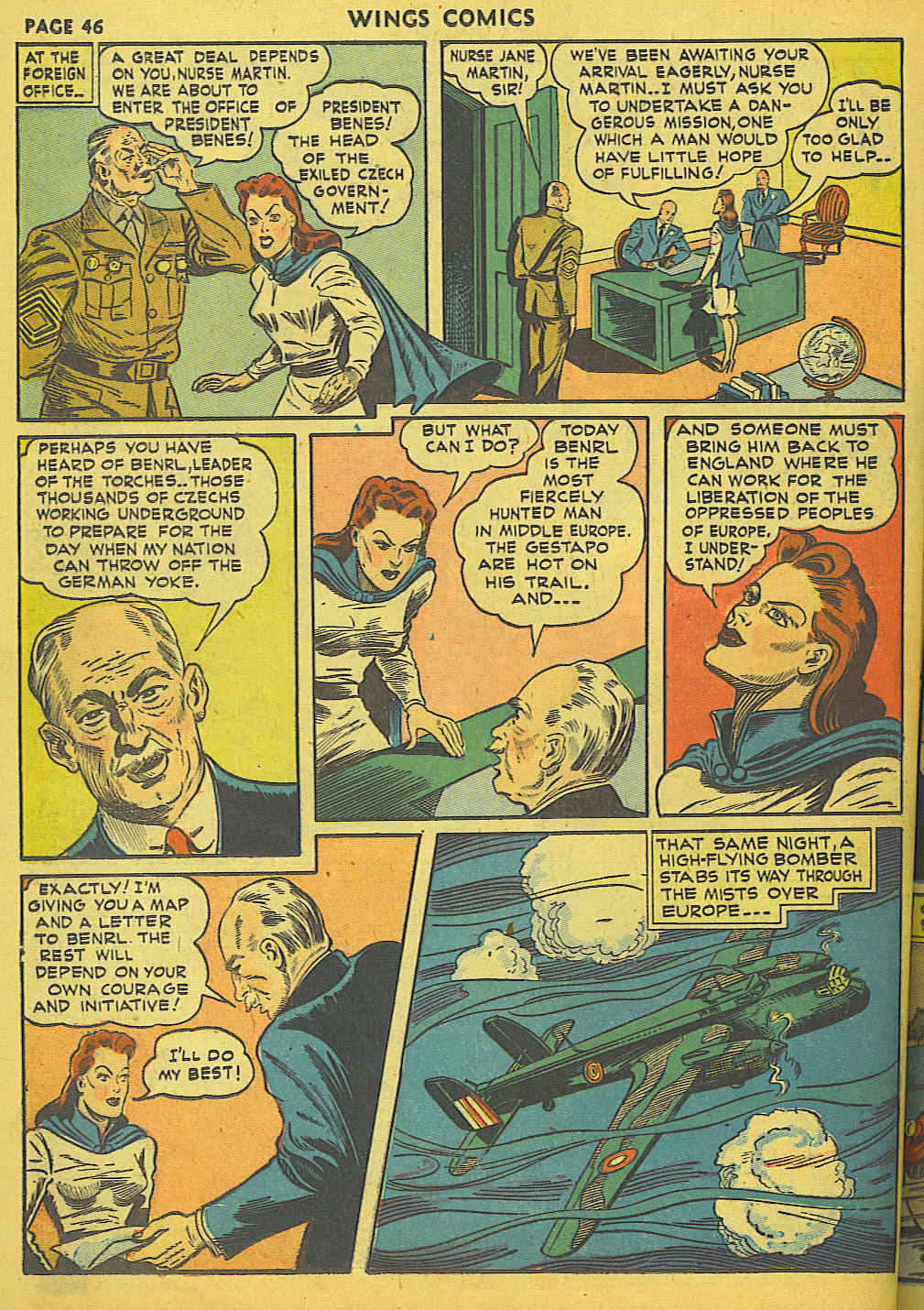 Read online Wings Comics comic -  Issue #18 - 47