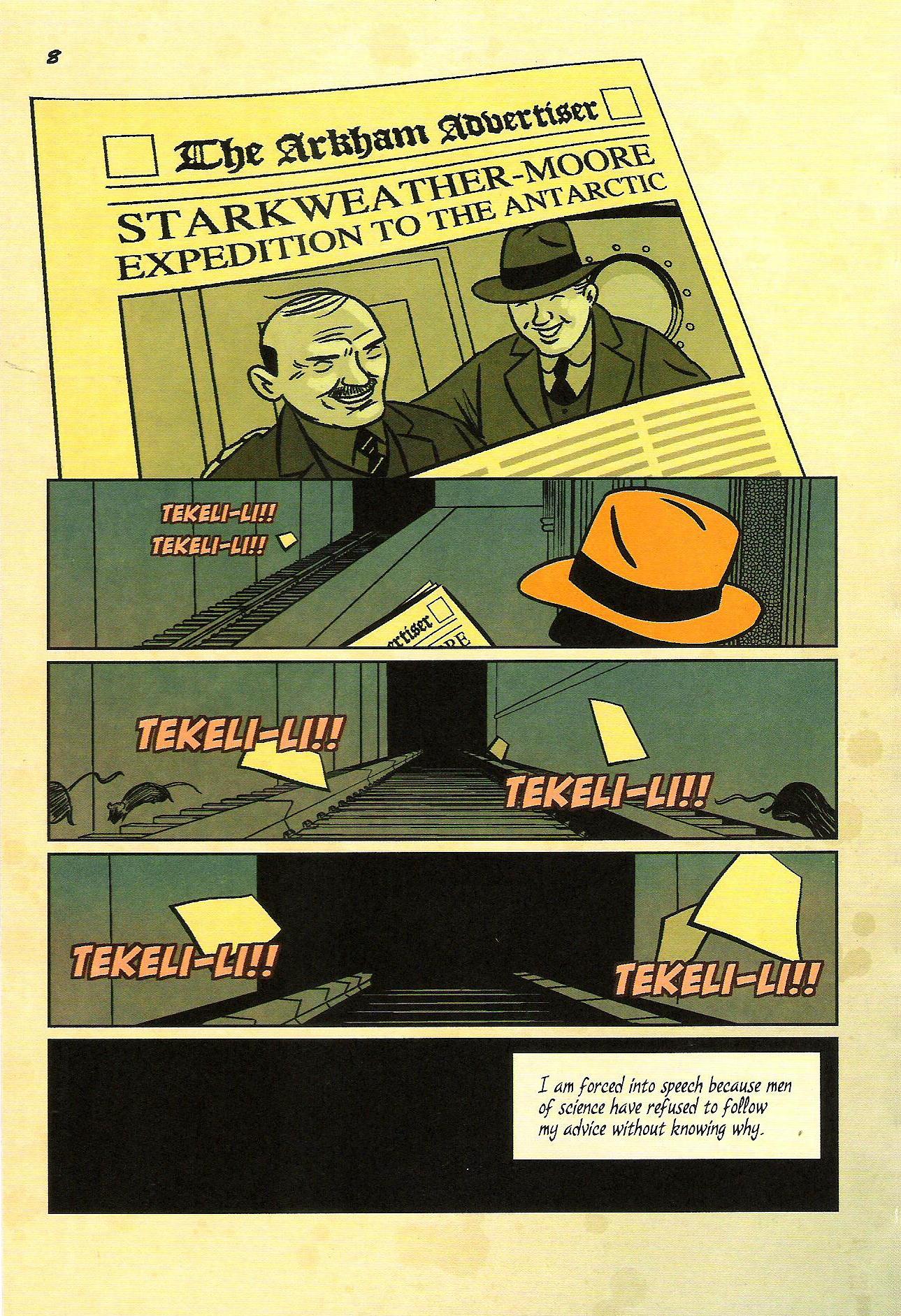 Read online At the Mountains of Madness comic -  Issue # Full - 8