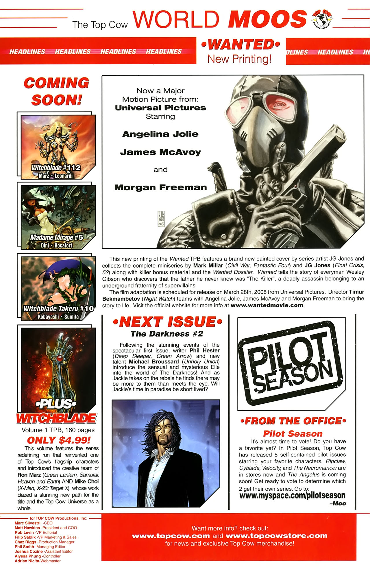 Read online The Darkness (2007) comic -  Issue #1 - 31
