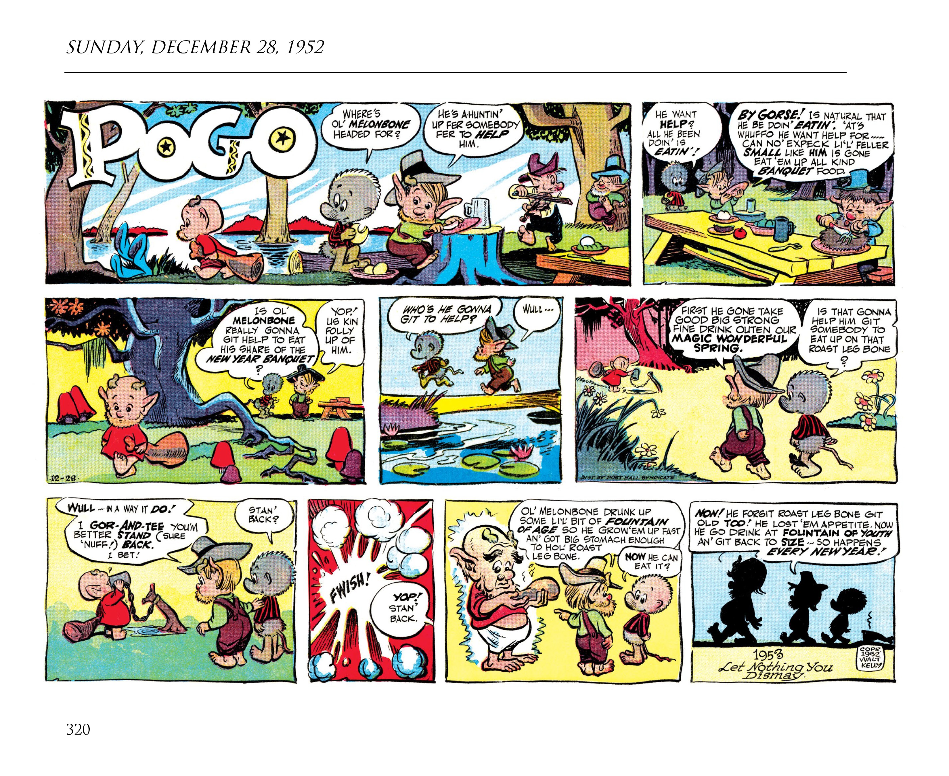 Read online Pogo by Walt Kelly: The Complete Syndicated Comic Strips comic -  Issue # TPB 2 (Part 4) - 38