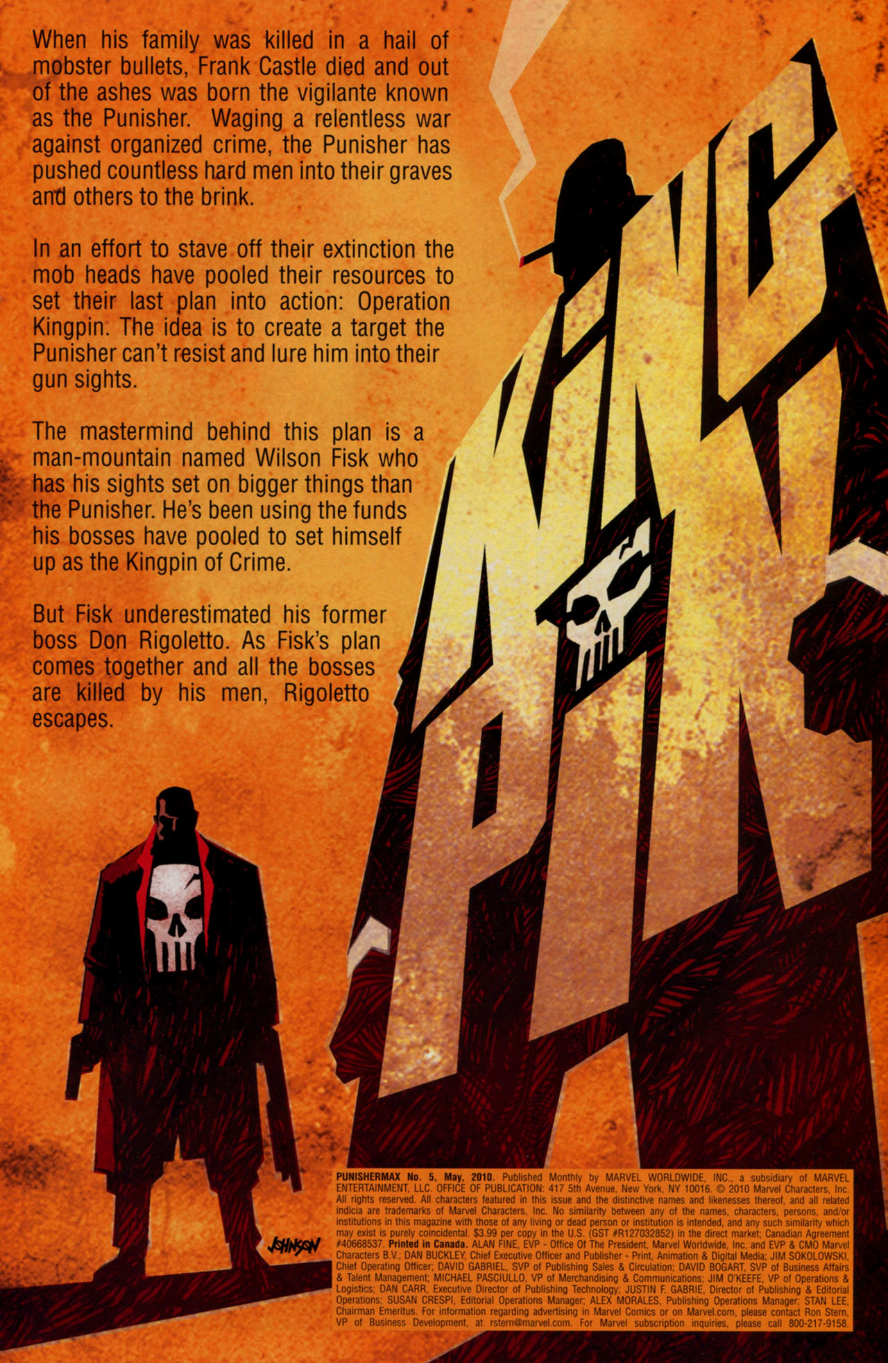 Read online PunisherMAX comic -  Issue #5 - 2