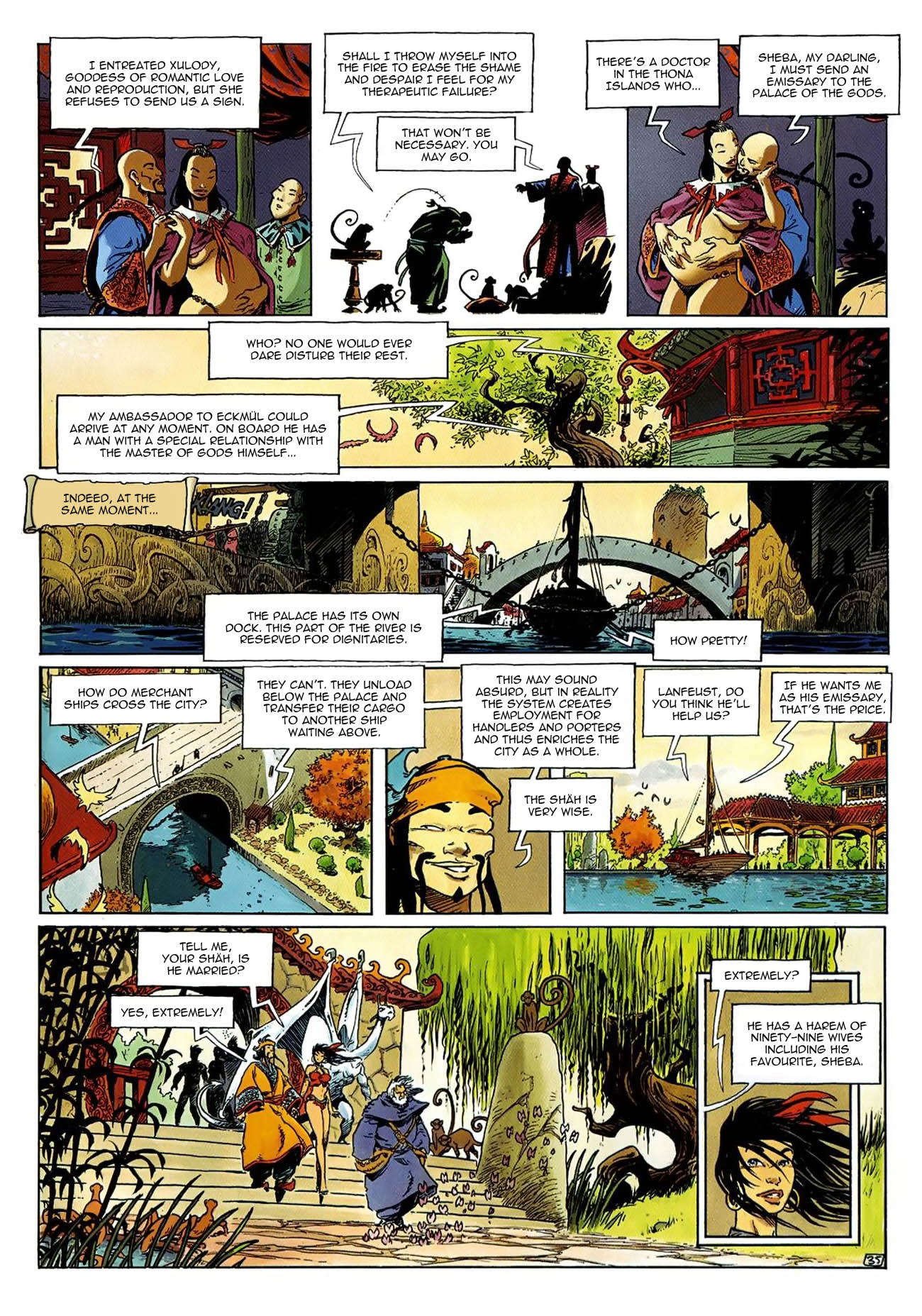 Read online Lanfeust of Troy comic -  Issue #5 - 38