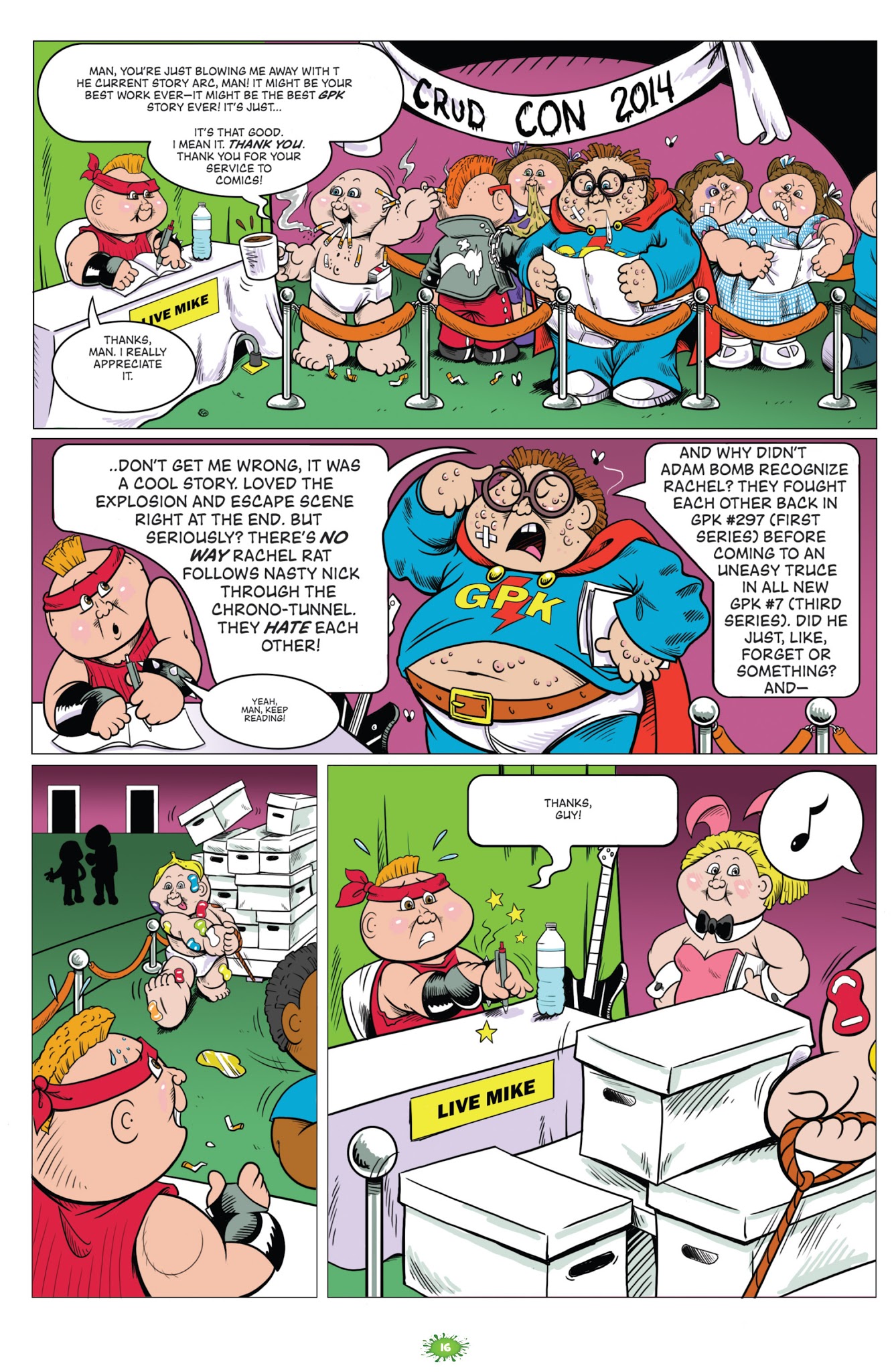Read online Garbage Pail Kids comic -  Issue # TPB - 16