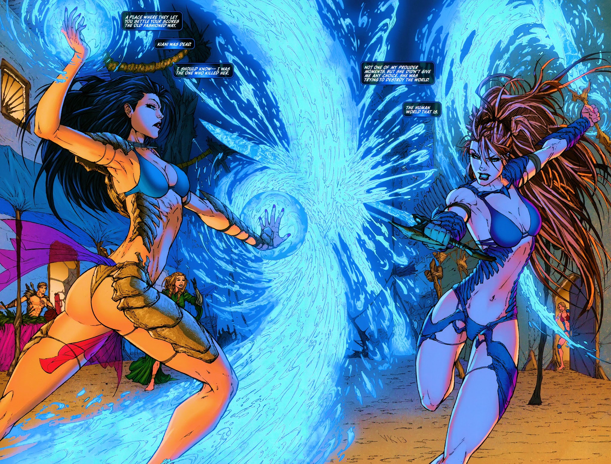 Read online Michael Turner's Fathom: The Elite Saga comic -  Issue #3 - 5