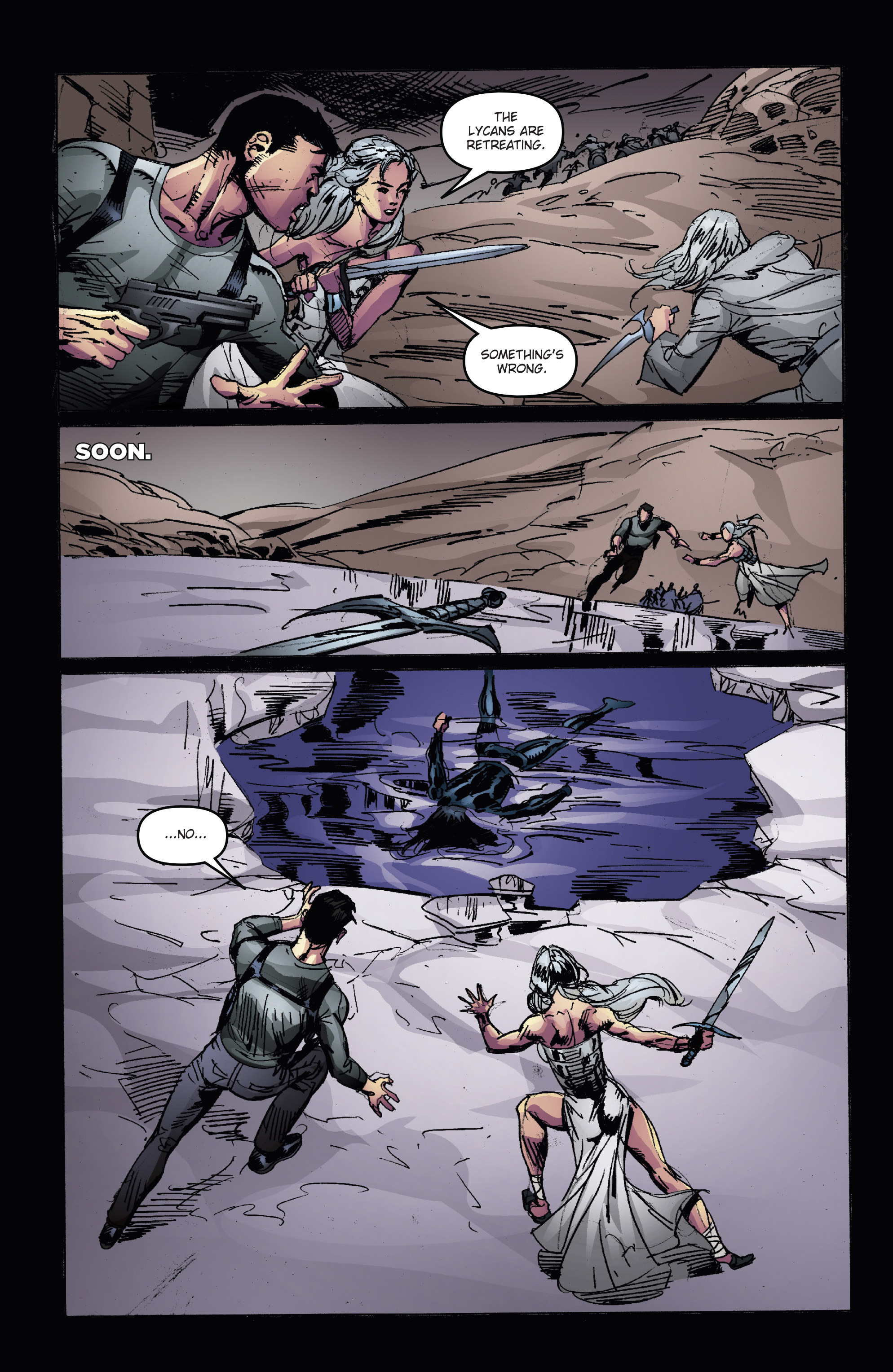 Read online Underworld: Blood Wars comic -  Issue # Full - 55