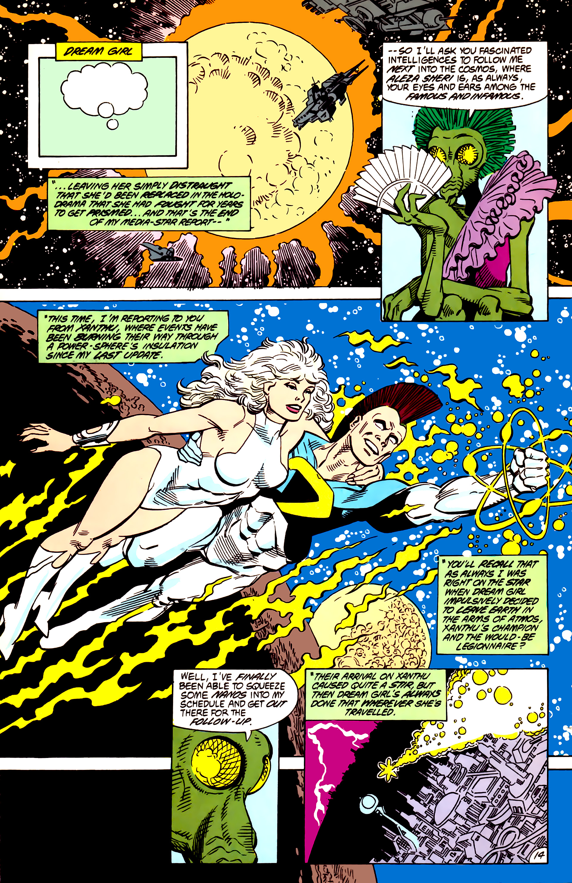 Read online Legion of Super-Heroes (1984) comic -  Issue #55 - 15