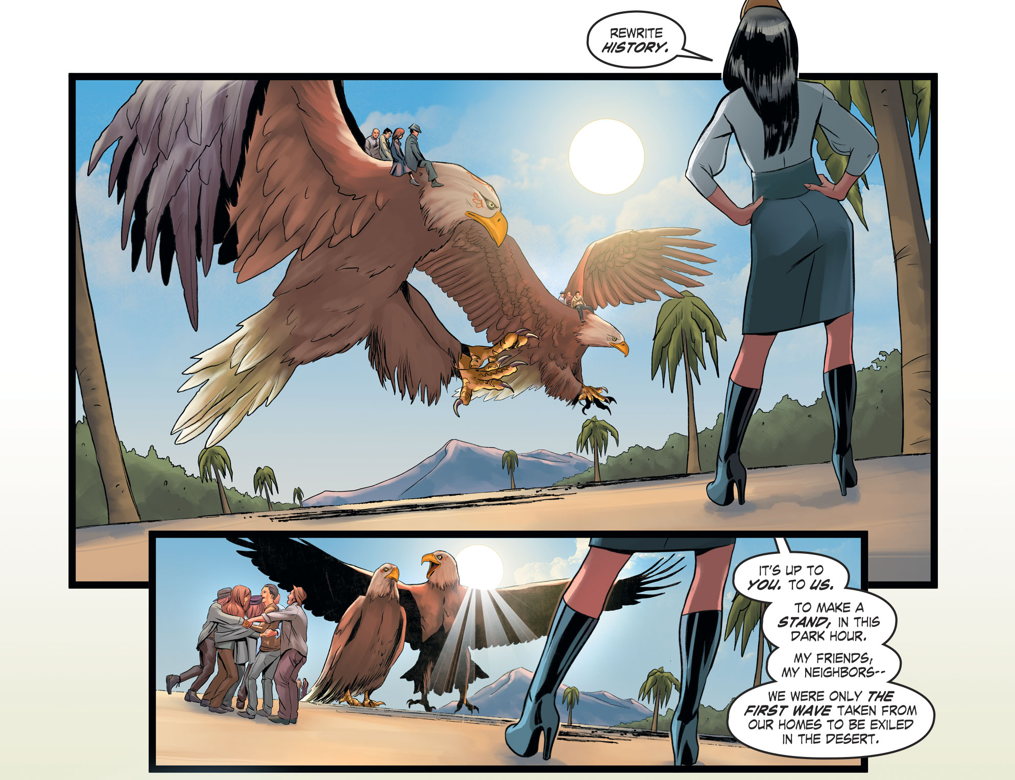 Read online Bombshells: United comic -  Issue #8 - 17