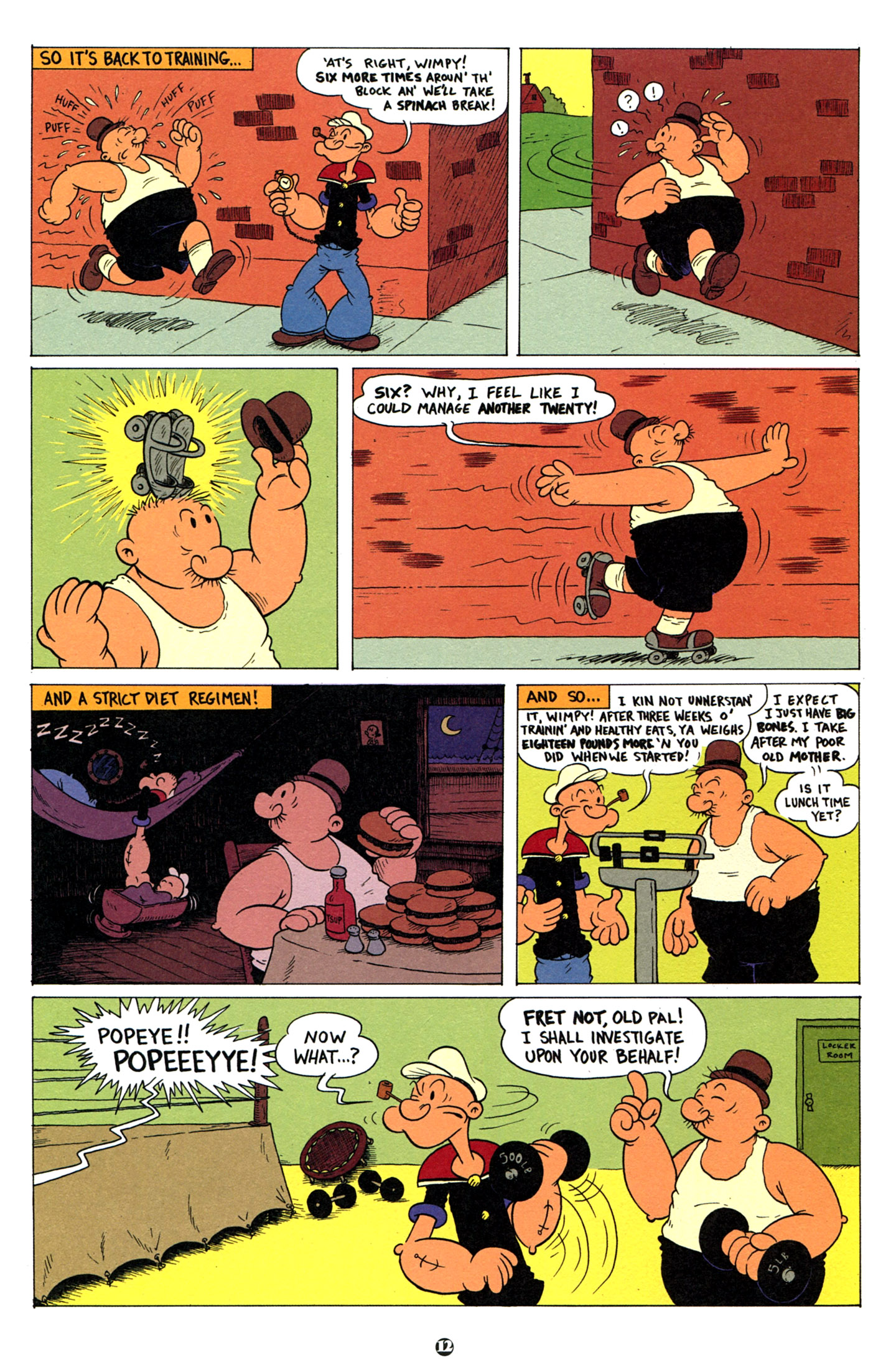 Read online Popeye (2012) comic -  Issue #3 - 14