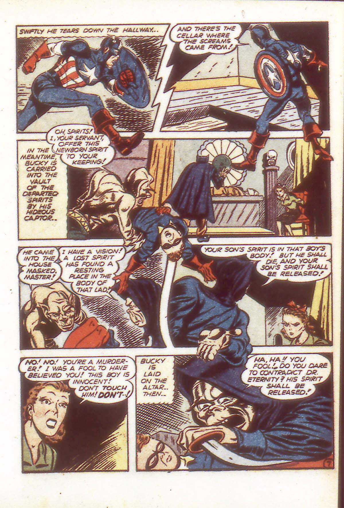 Read online Captain America Comics comic -  Issue #22 - 9