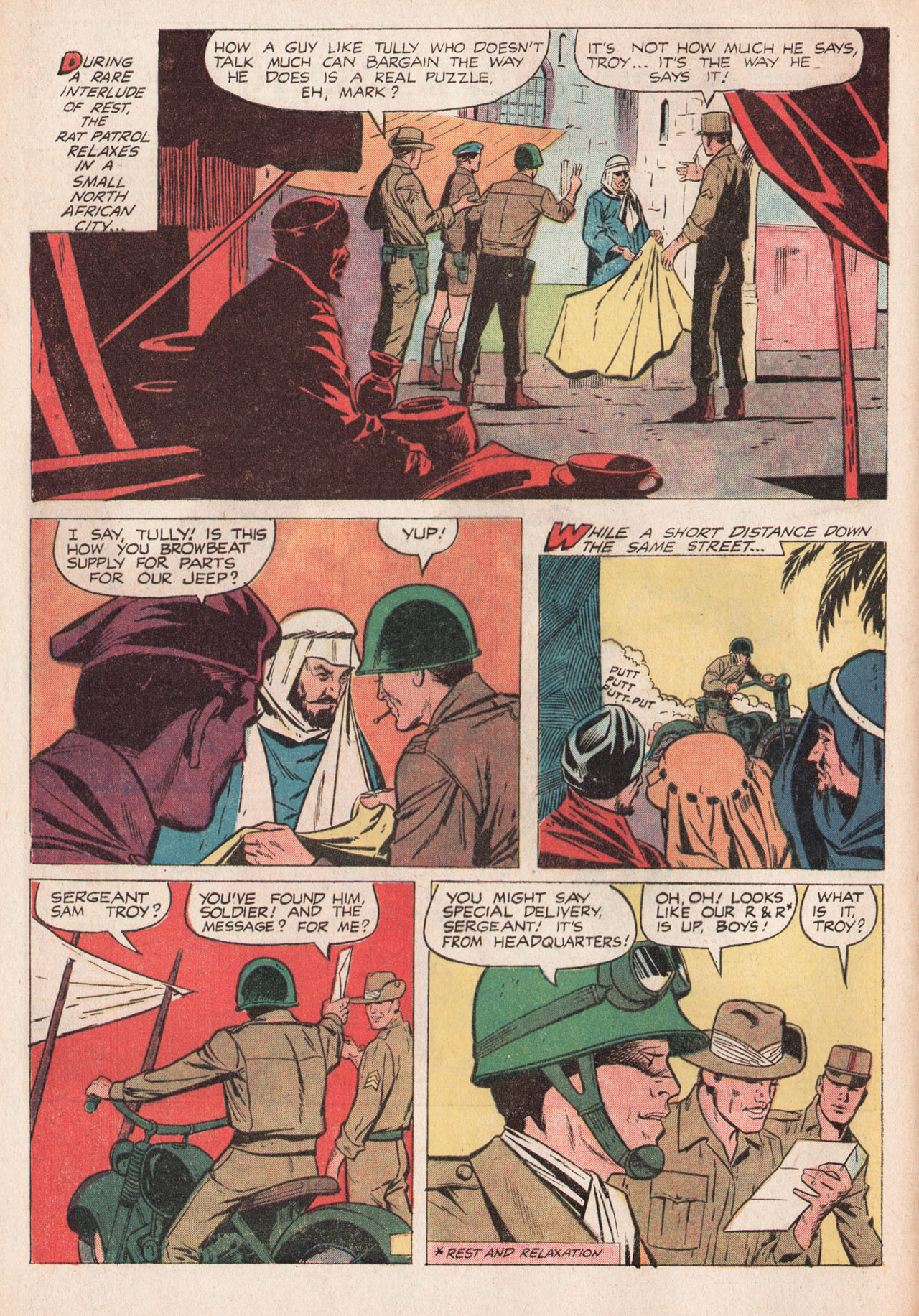 Read online The Rat Patrol comic -  Issue #2 - 4