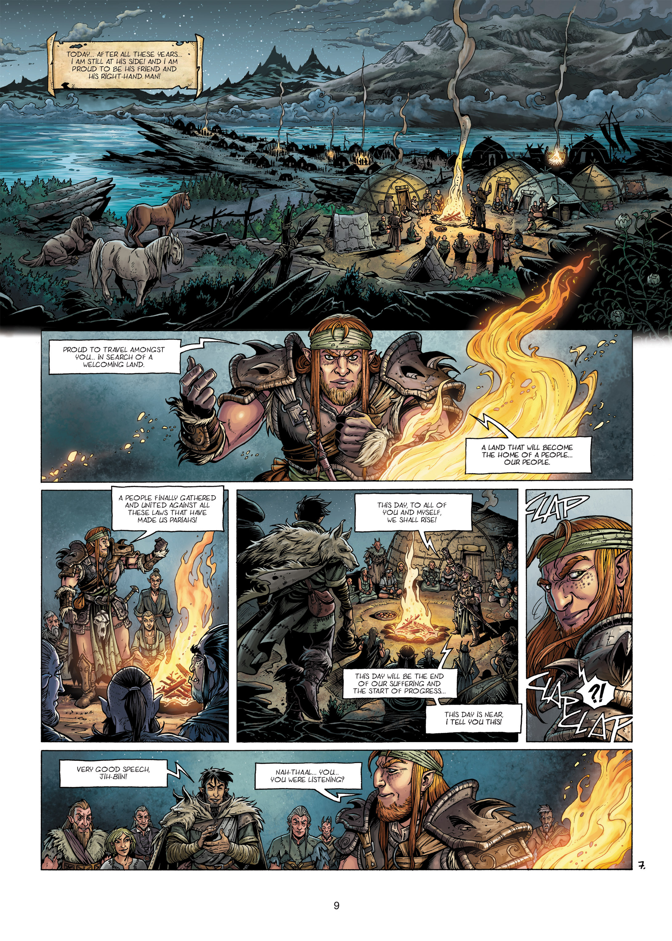 Read online Elves comic -  Issue #4 - 9
