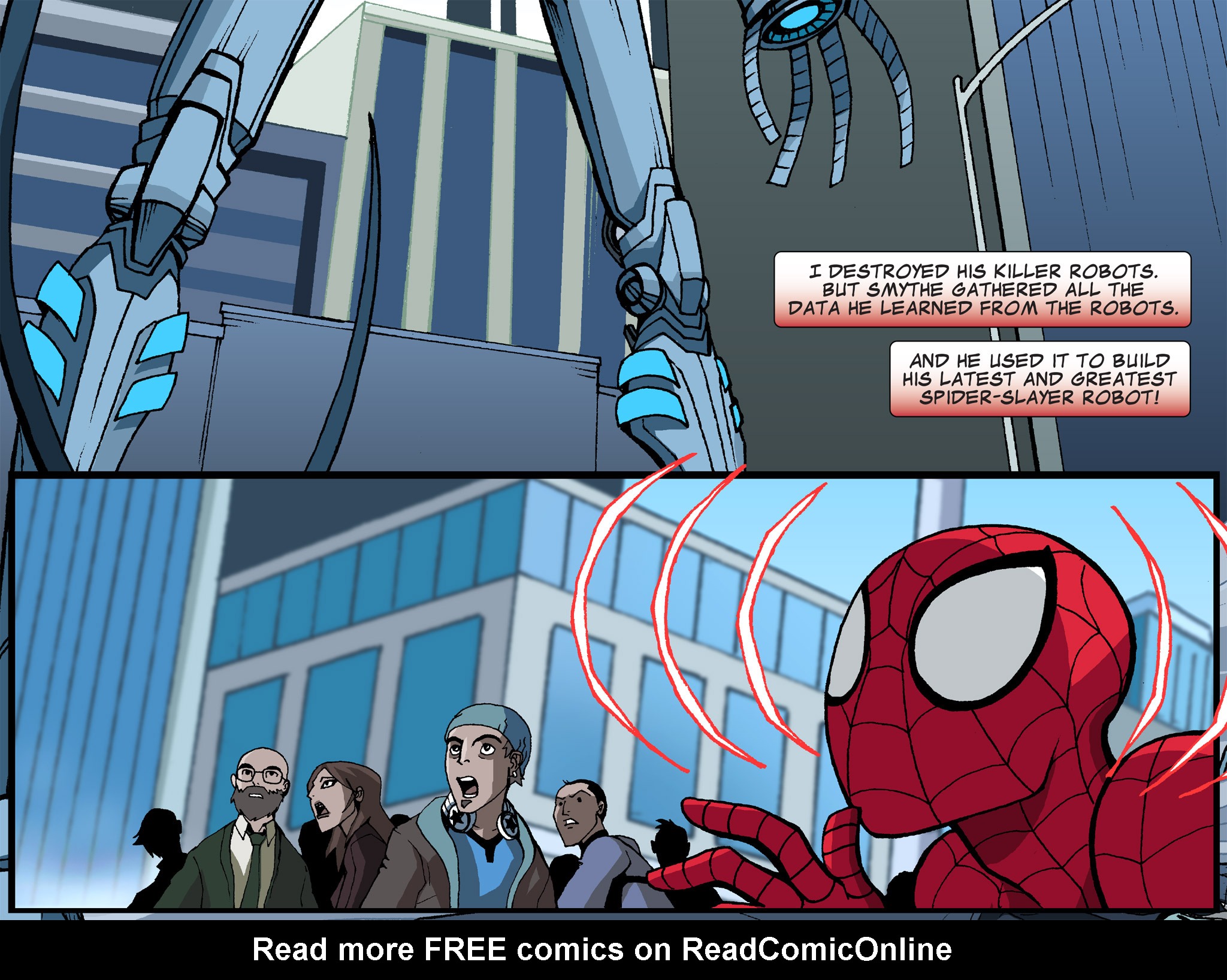 Read online Ultimate Spider-Man (Infinite Comics) (2015) comic -  Issue #6 - 7