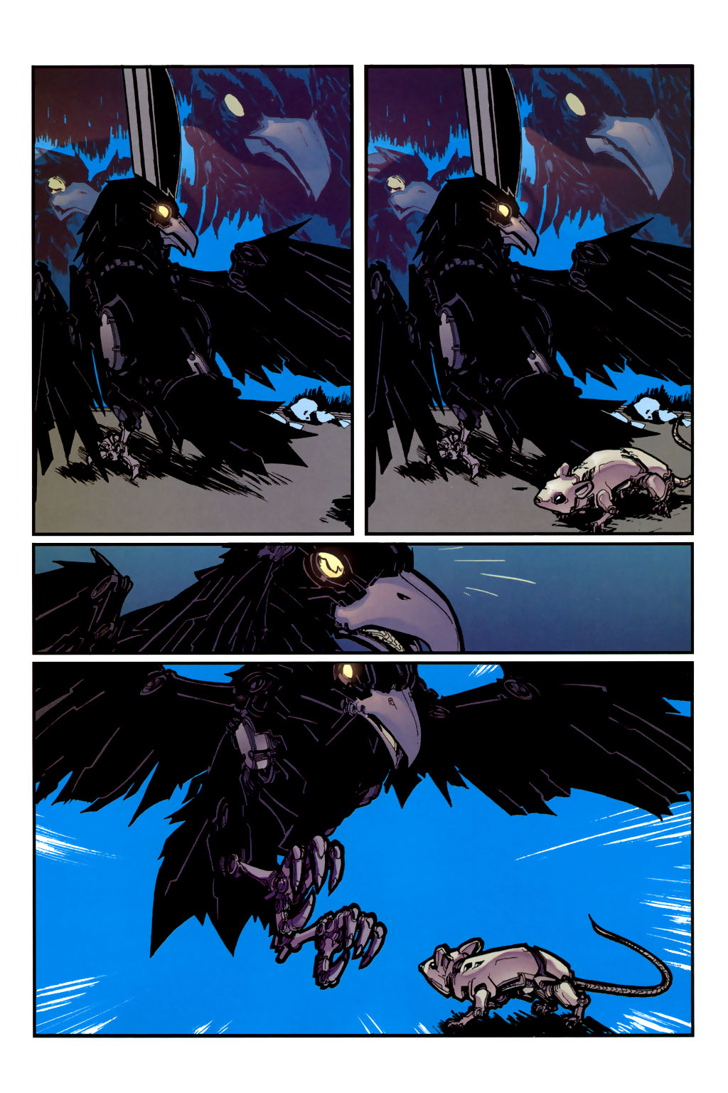 Read online NYC Mech: beta LOVE comic -  Issue #5 - 5