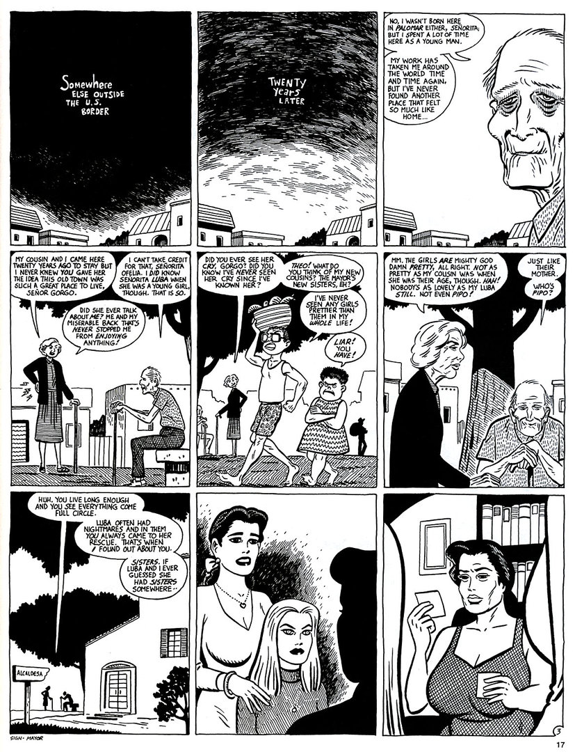 Read online Love and Rockets (1982) comic -  Issue #48 - 19