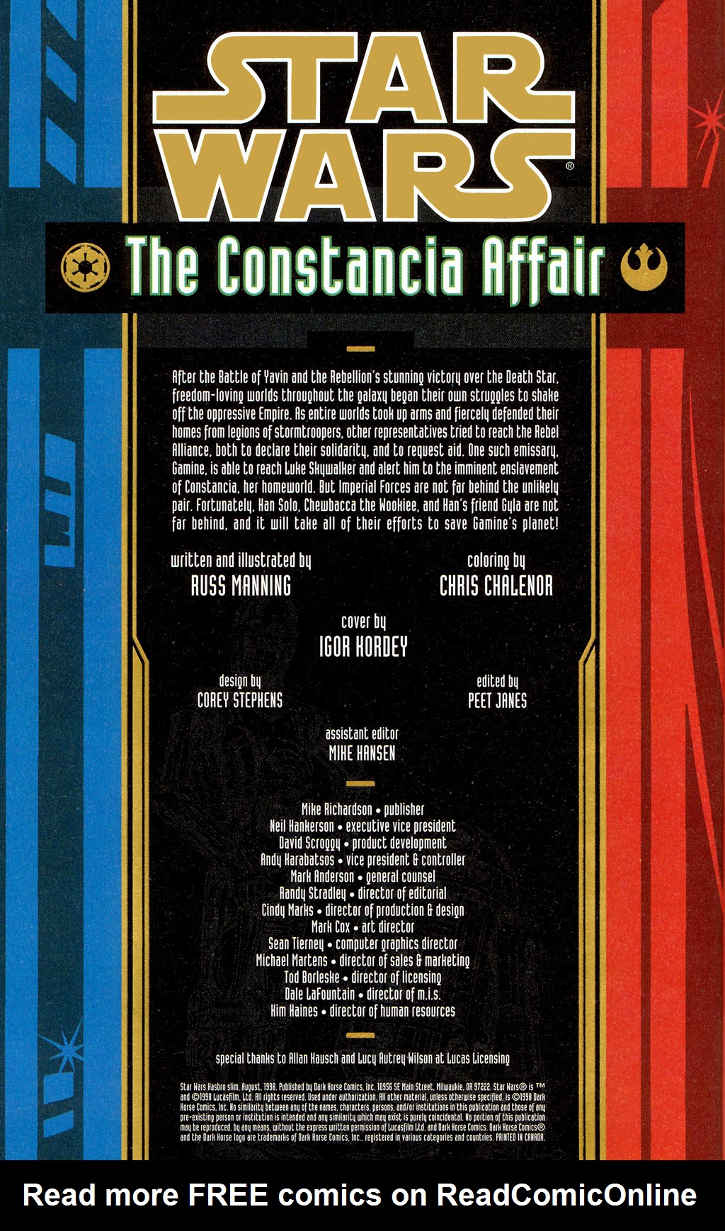 Read online Star Wars Special comic -  Issue # Full - 2