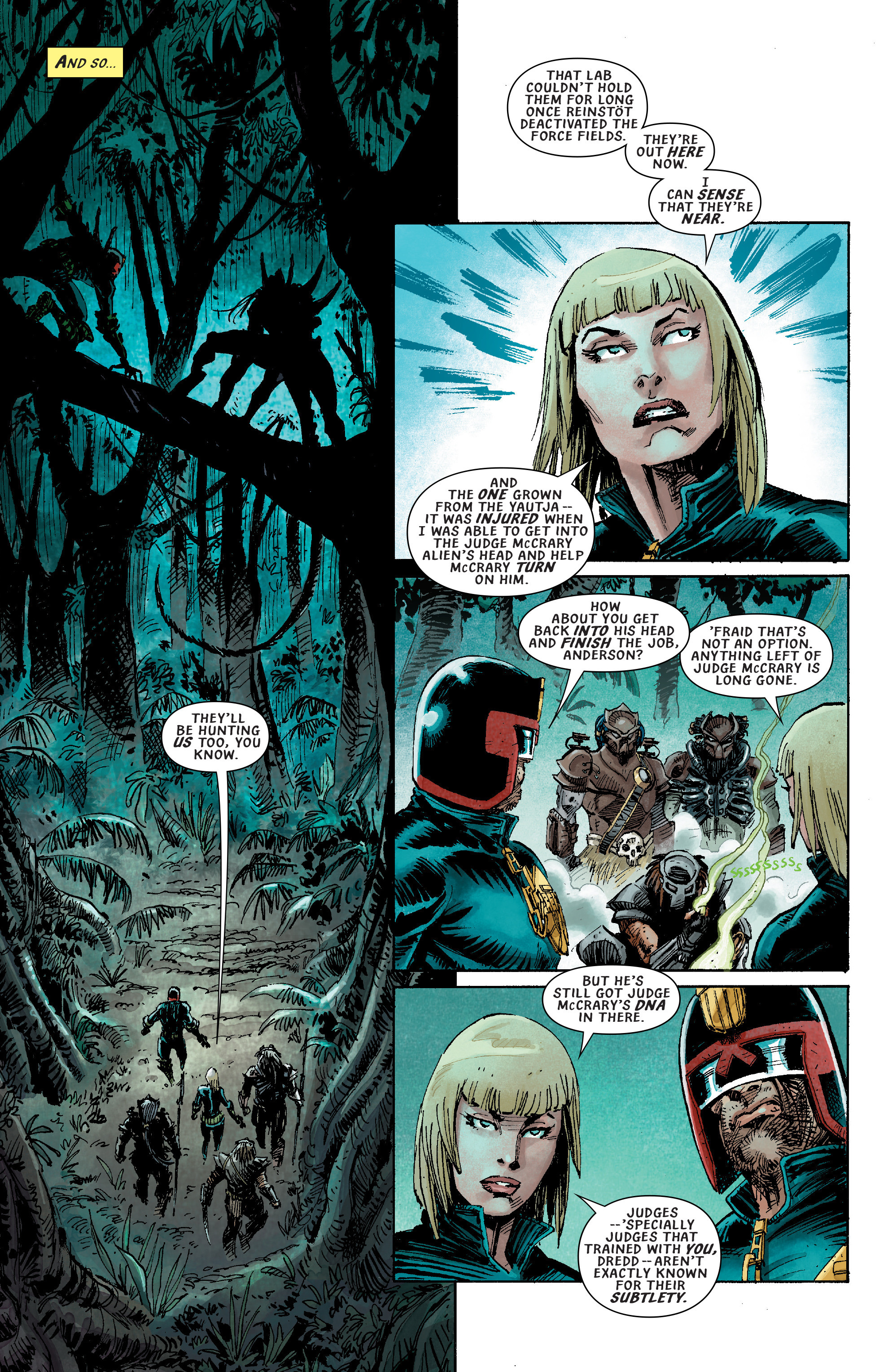 Read online Predator Vs. Judge Dredd Vs. Aliens comic -  Issue #3 - 18