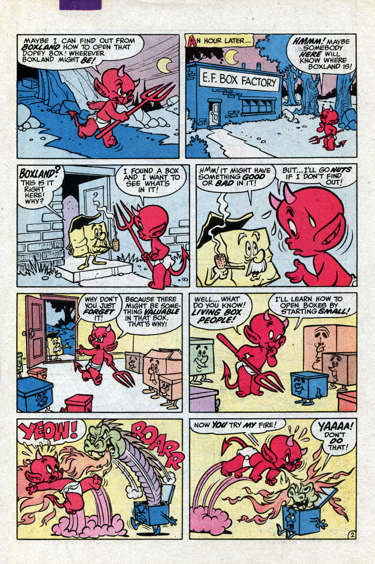 Read online Hot Stuff, the Little Devil comic -  Issue #170 - 6