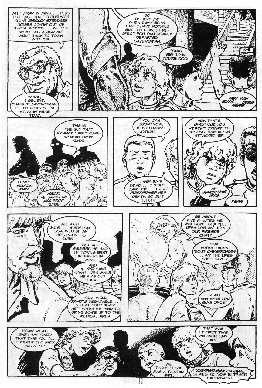 Read online Cavewoman: Rain comic -  Issue #6 - 13