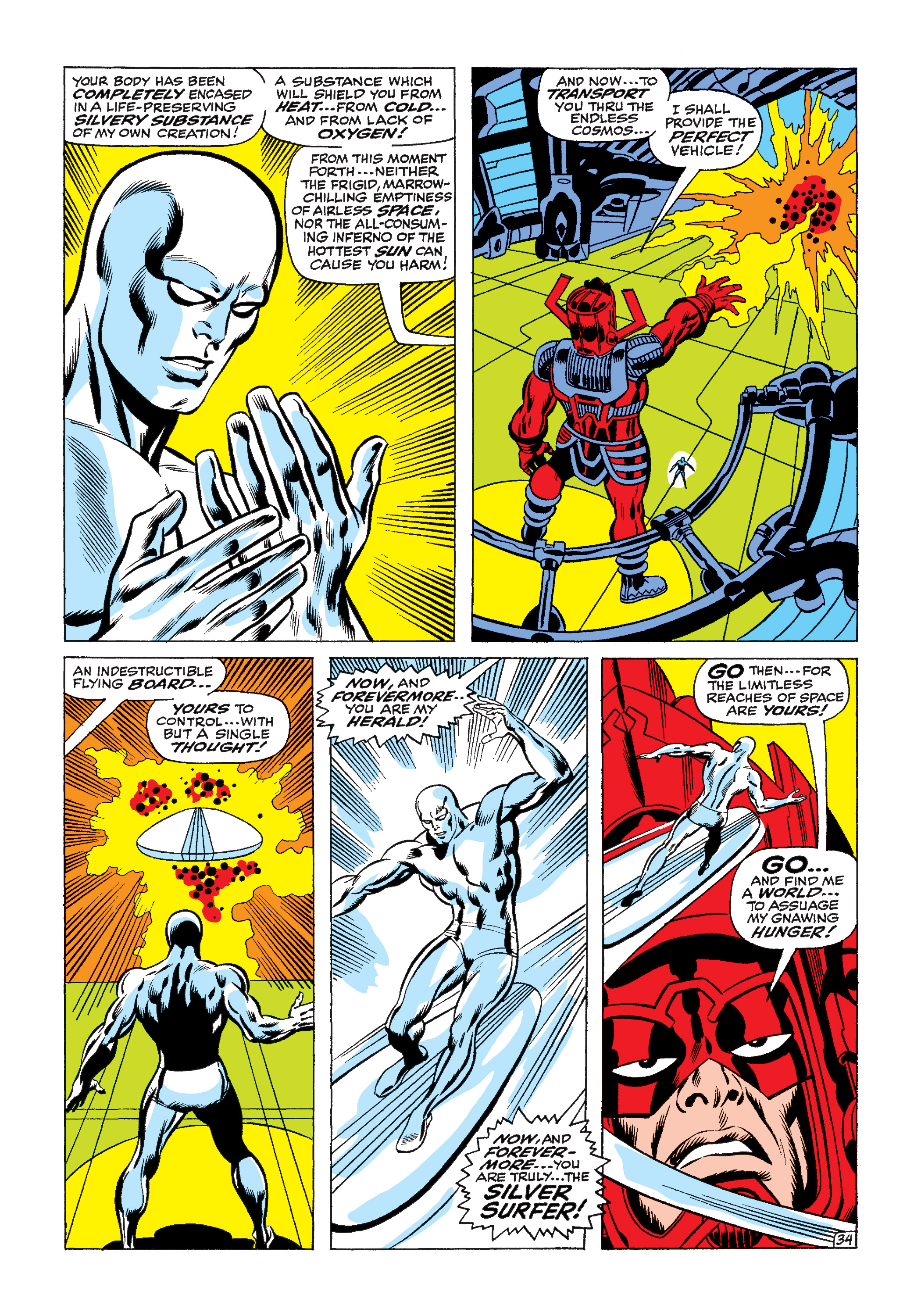 Read online Marvel Masterworks: The Silver Surfer comic -  Issue # TPB 1 (Part 1) - 41